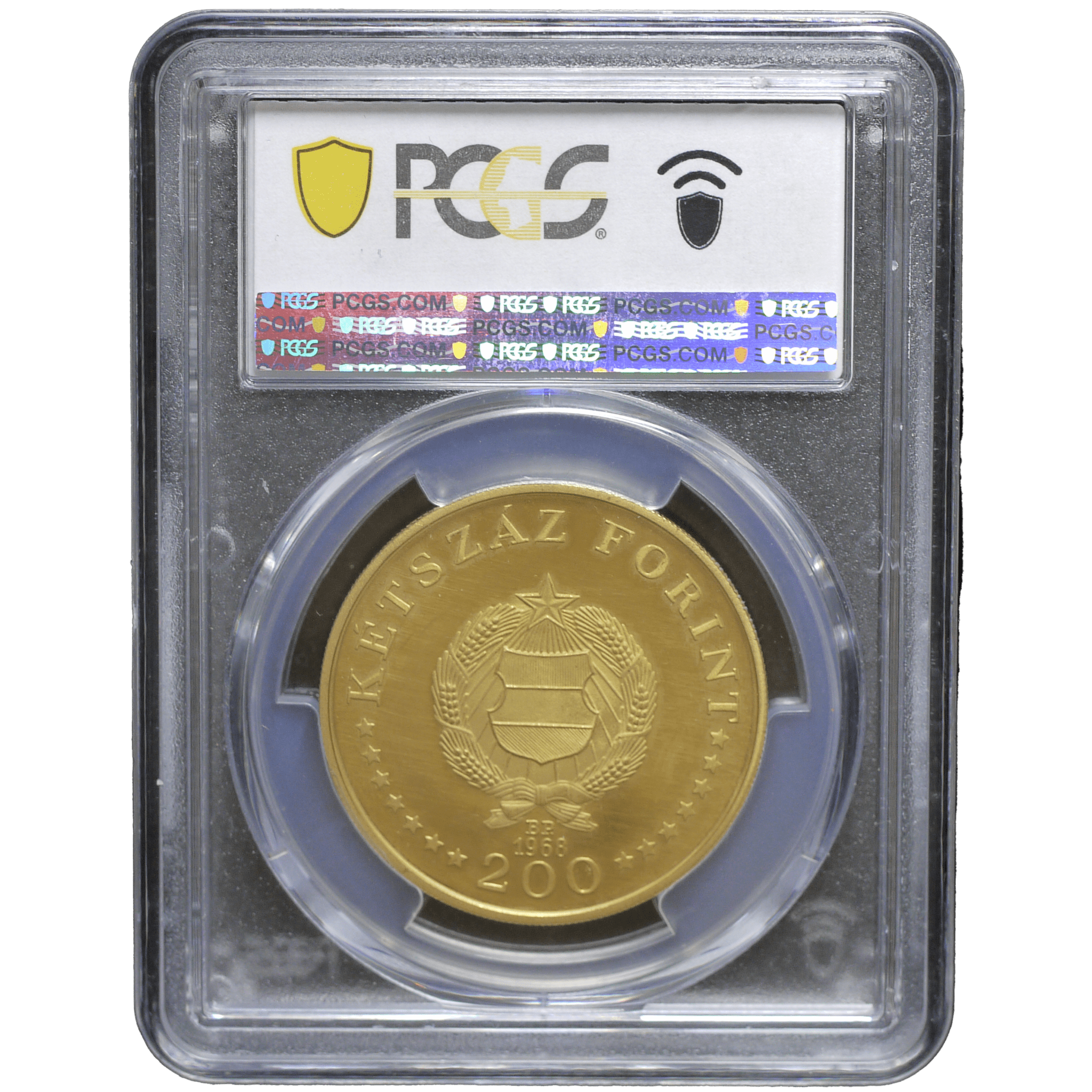 ハンガリー 200フローリン金貨 1968年 センメルヴェイス PCGS PR62 - NJ BUYER'S MARKETPLACE
