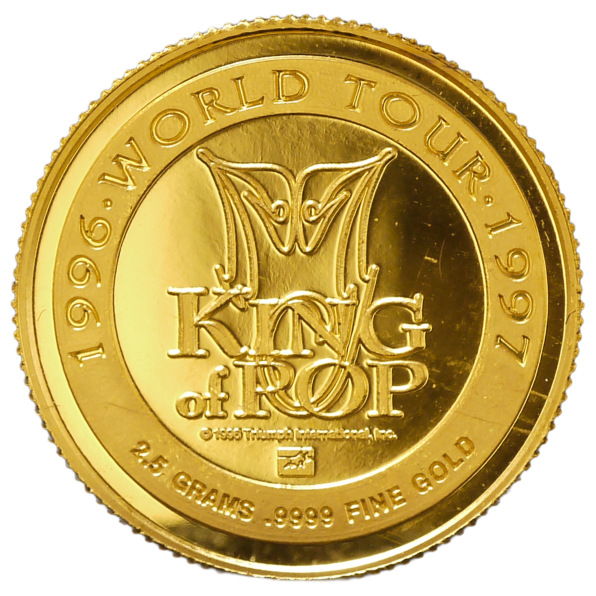 マイケル・ジャクソン 金メダル 1996年 ワールド・ツアー