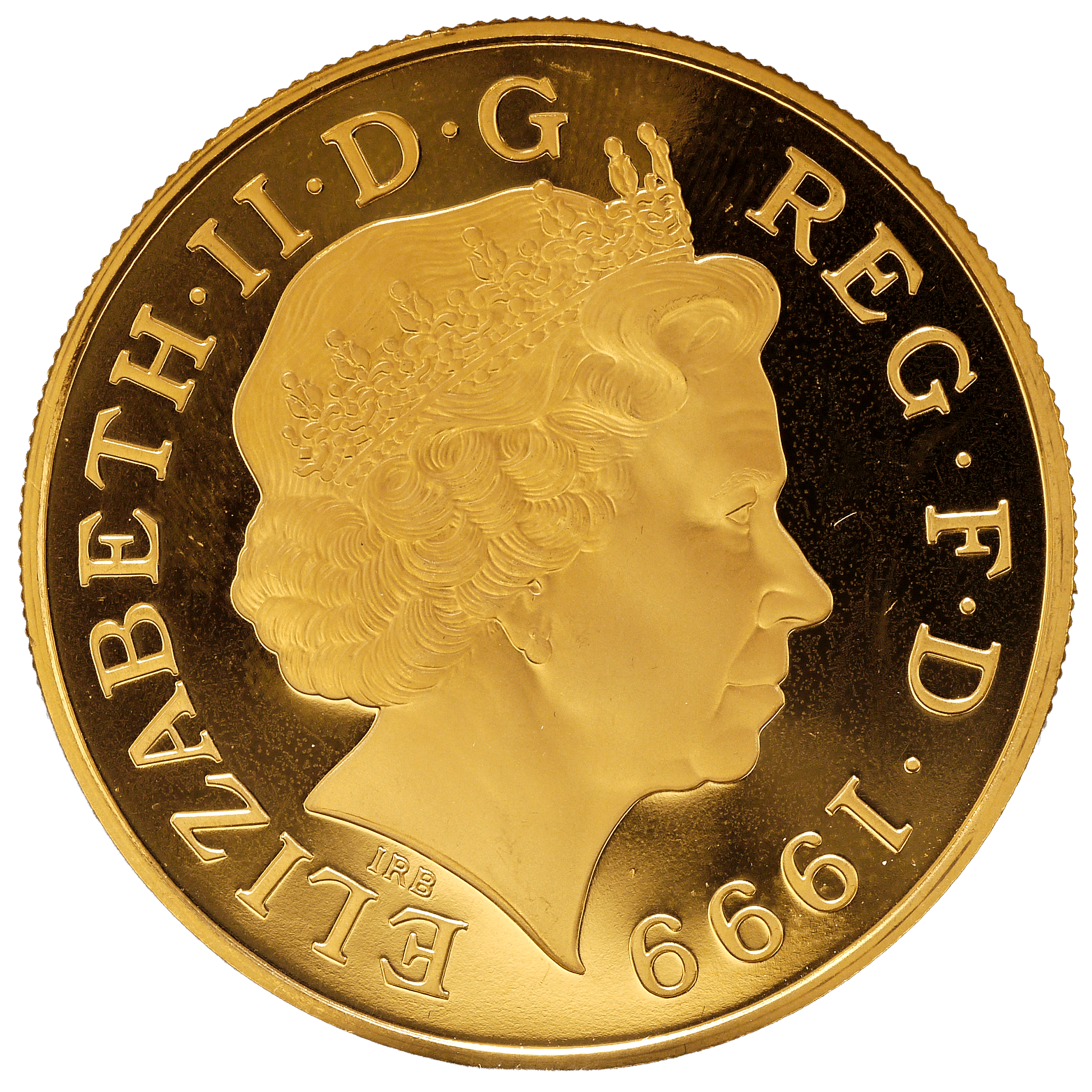 イギリス 5ポンド金貨 1999年 ロンドン鋳 ダイアナ追悼 - NJ BUYER'S MARKETPLACE
