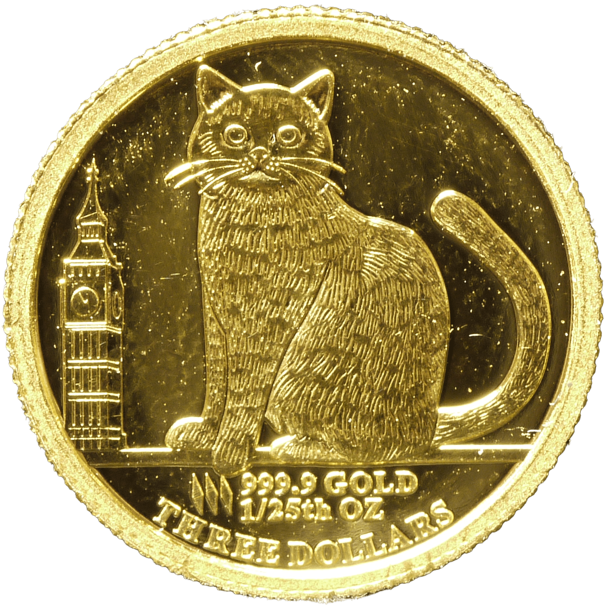 ツバル 3ドル金貨 2024年 パース鋳 ブリティッシュ・ショートヘア - NJ BUYER'S MARKETPLACE