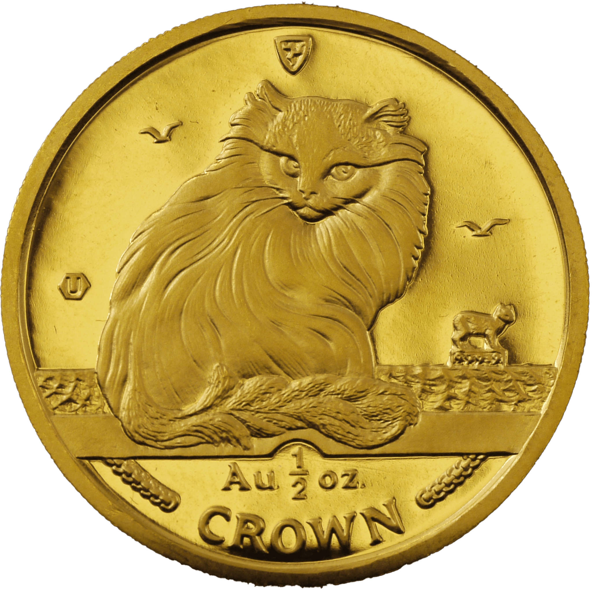 マン島 1/2クラウン金貨 1995年 ポブジョイ鋳 ターキッシュ - NJ BUYER'S MARKETPLACE