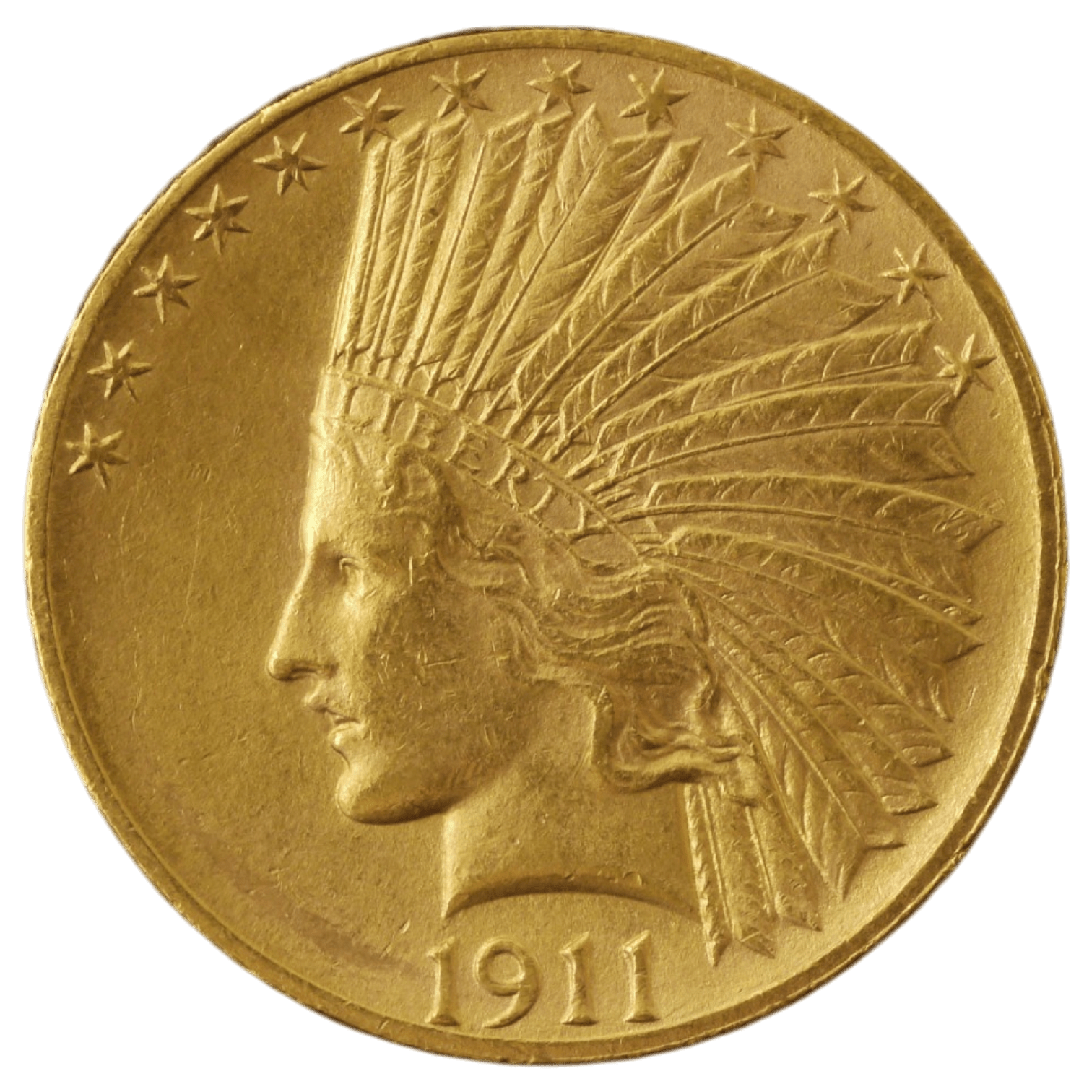 アメリカ 10ドル金貨 1911年 フィラデルフィア鋳 インディアン - NJ BUYER'S MARKETPLACE
