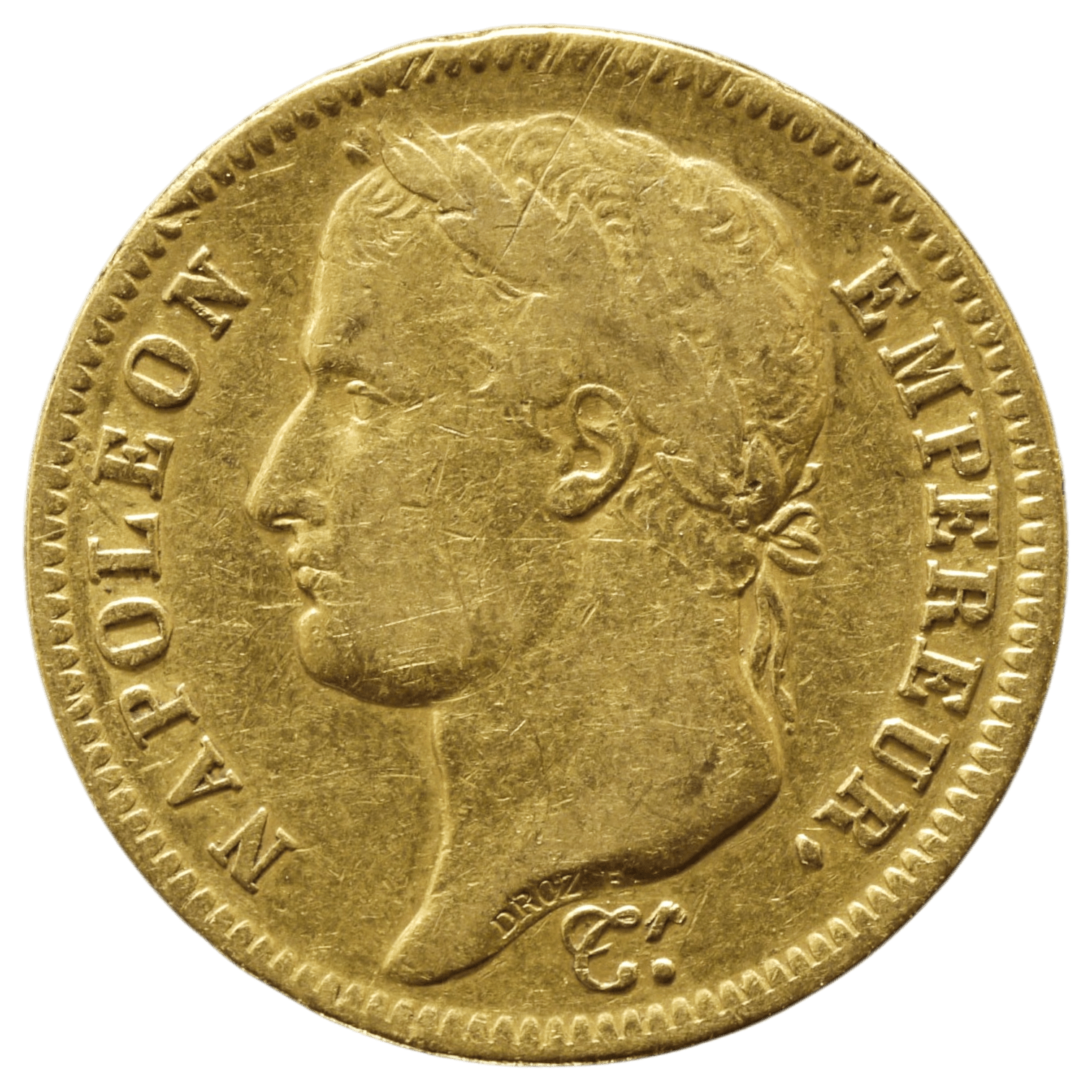 フランス 40フラン金貨 1812年 パリ鋳 ナポレオン1世 有冠 - NJ BUYER'S MARKETPLACE
