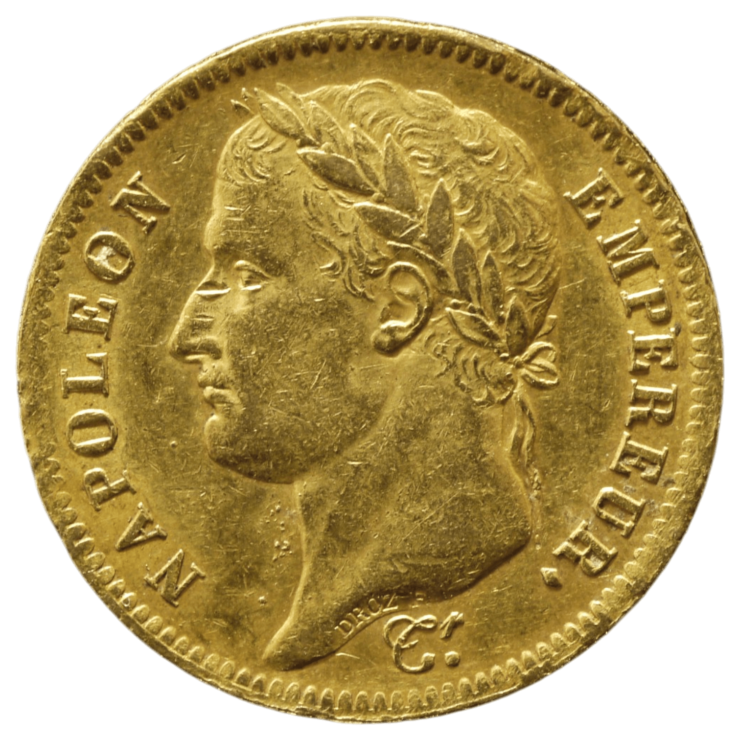 ナポレオン1世 金貨 1811年 40フラン AU55 フランス パリ 有冠 PCGS