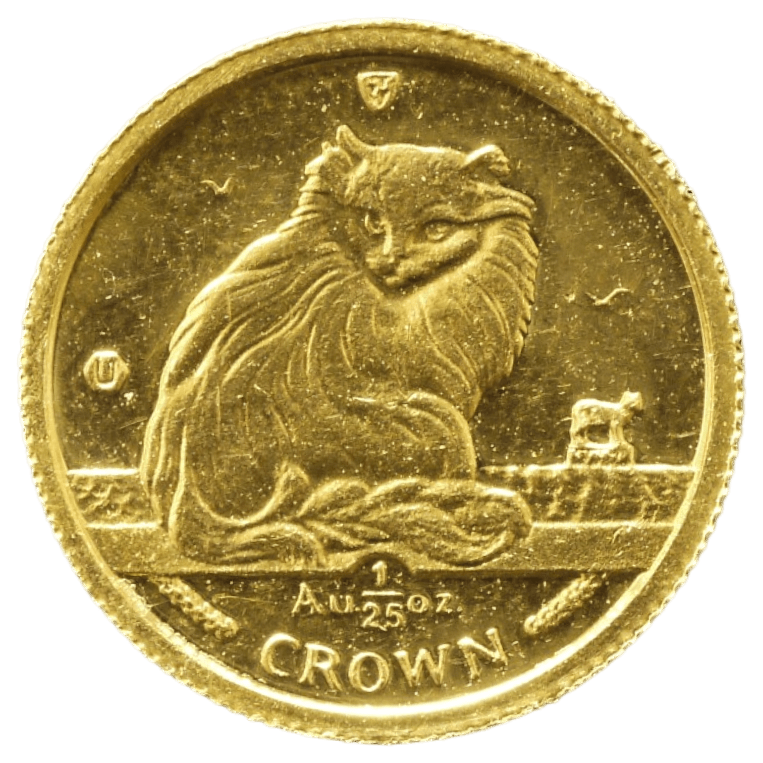 マン島 1/25クラウン金貨 1995年 ポブジョイ鋳 ターキッシュ - NJ BUYER'S MARKETPLACE