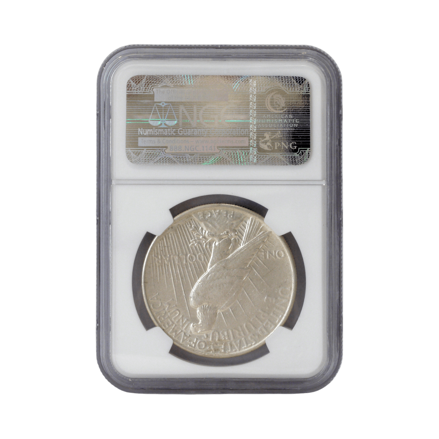アメリカ 1ドル銀貨 1935年 フィラデルフィア鋳 ピースダラー NGC XF Details - NJ BUYER'S MARKETPLACE