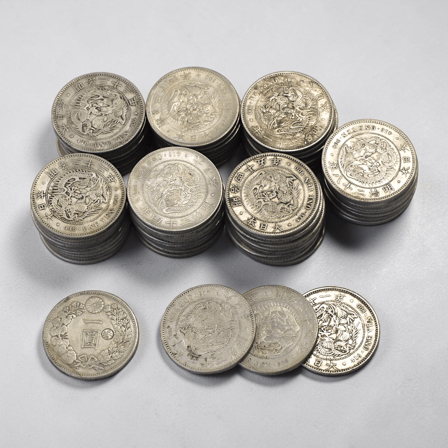 【大特価】新1円銀貨 74枚セット - NJ BUYER'S MARKETPLACE