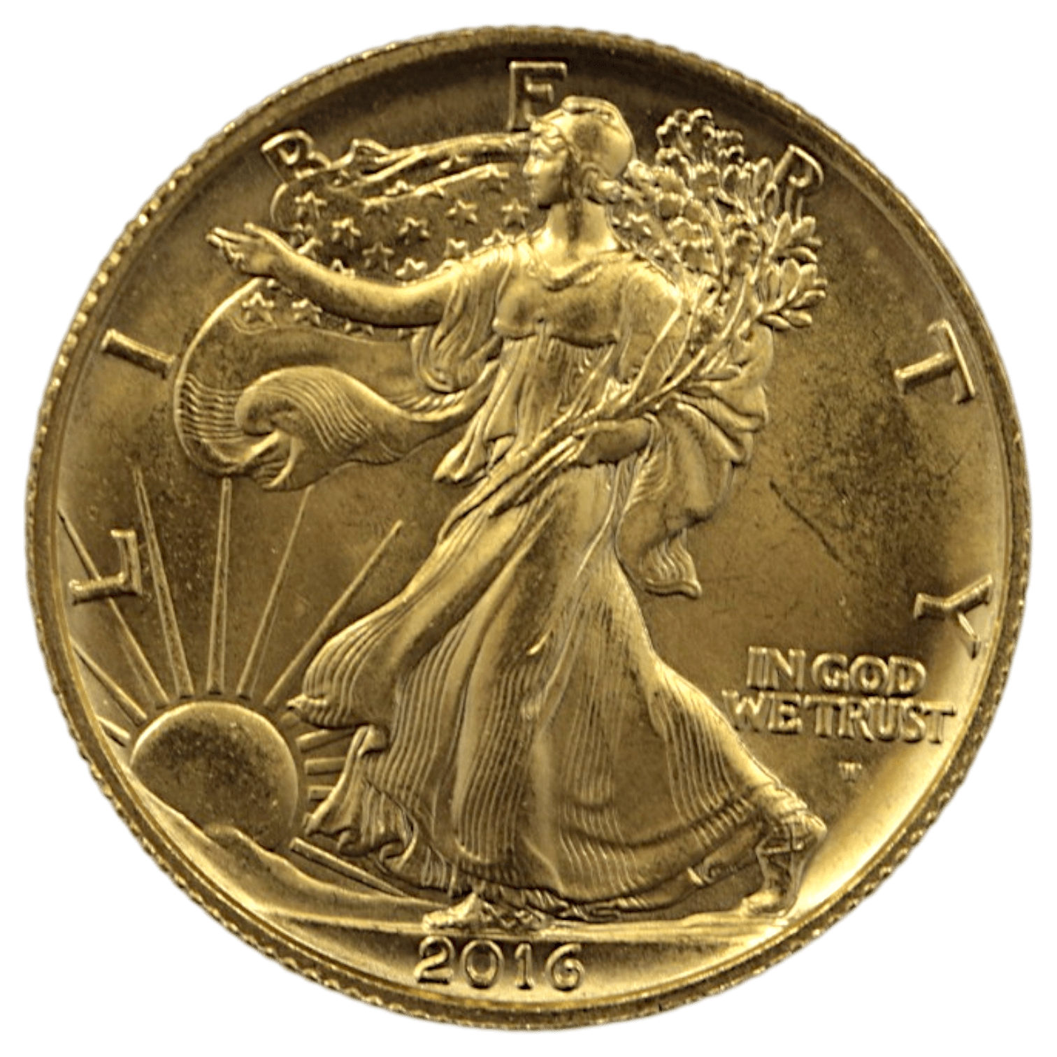 アメリカ 1/2ドル金貨 2016年 ウェストポイント鋳 ウォーキングリバティ - NJ BUYER'S MARKETPLACE