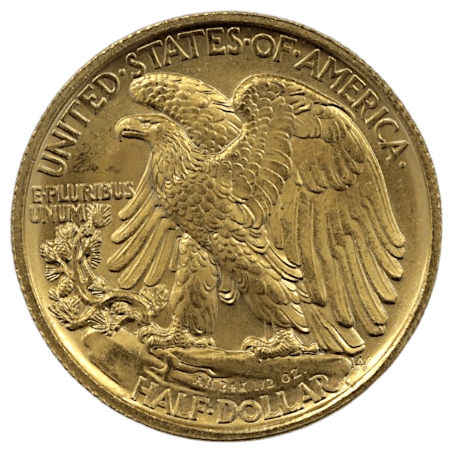 アメリカ 1/2ドル金貨 2016年 ウェストポイント鋳 ウォーキングリバティ - NJ BUYER'S MARKETPLACE