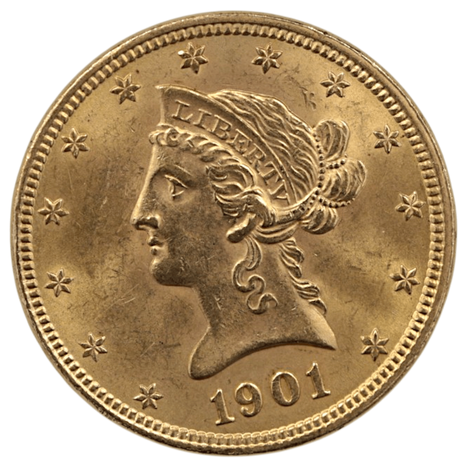 アメリカ 10ドル金貨 1901年 リバティヘッド - NJ BUYER'S MARKETPLACE