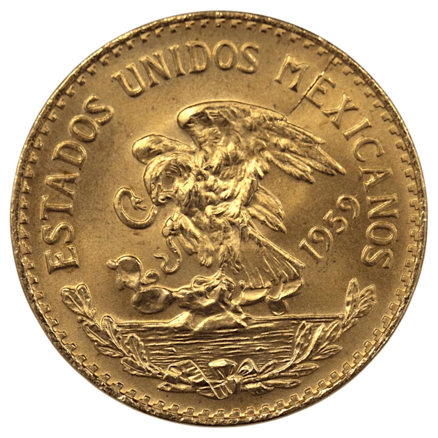 メキシコ 20ペソ金貨 1959年 アステカカレンダー - NJ BUYER'S MARKETPLACE