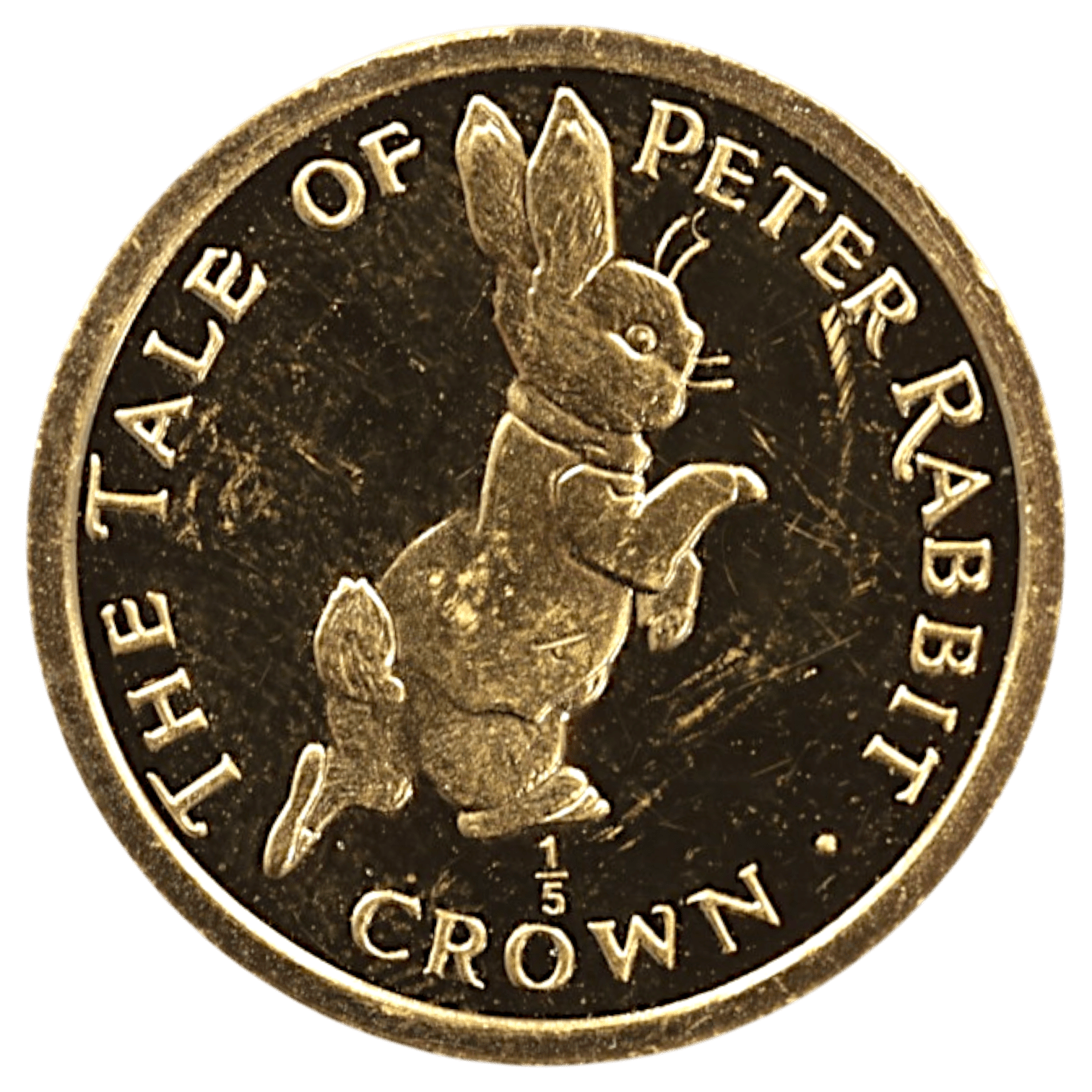 ジブラルタル 1/5クラウン金貨 1995年 ポブジョイ鋳 ピーターラビット - NJ BUYER'S MARKETPLACE