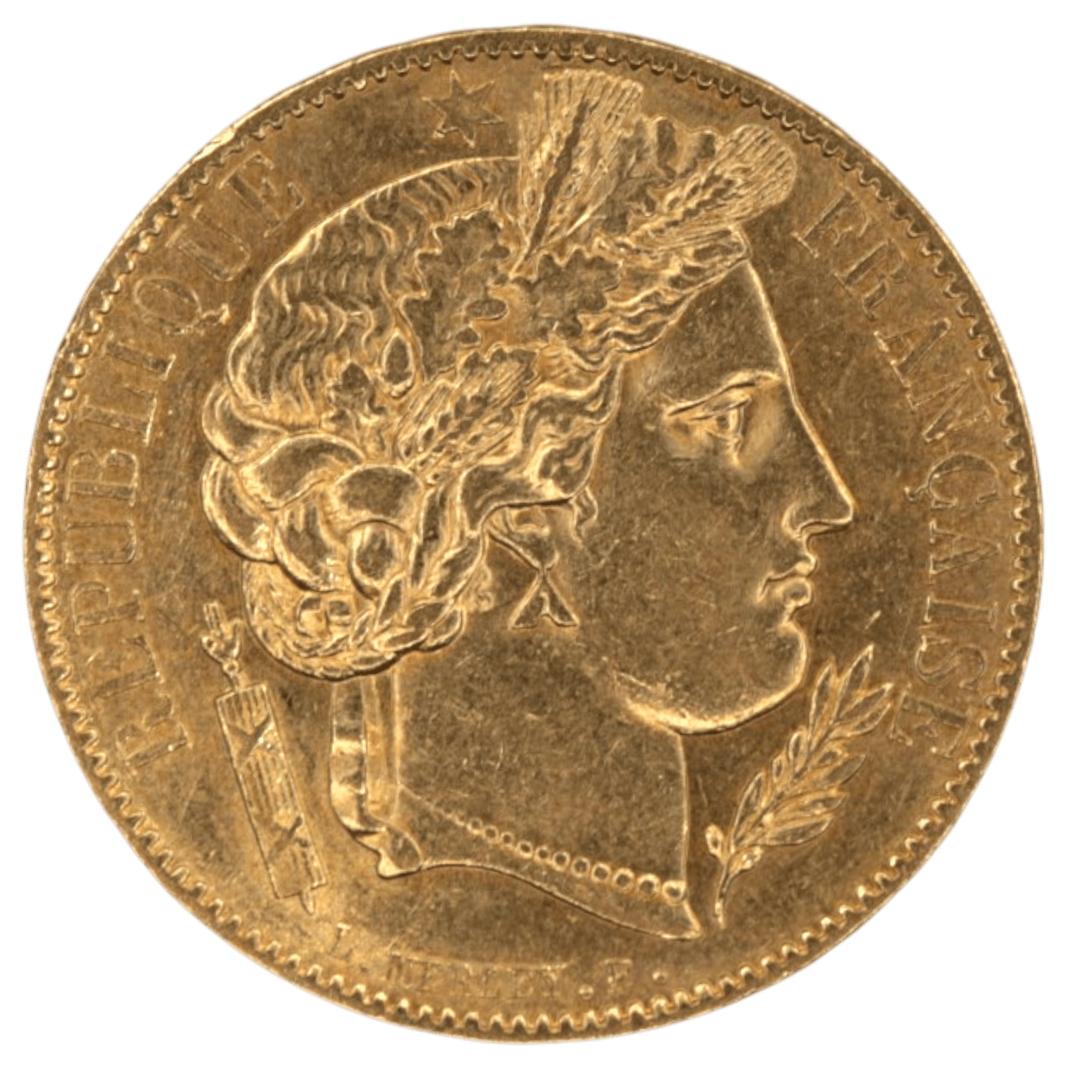 フランス 20フラン金貨 1851年 パリ鋳 セレス - NJ BUYER'S MARKETPLACE