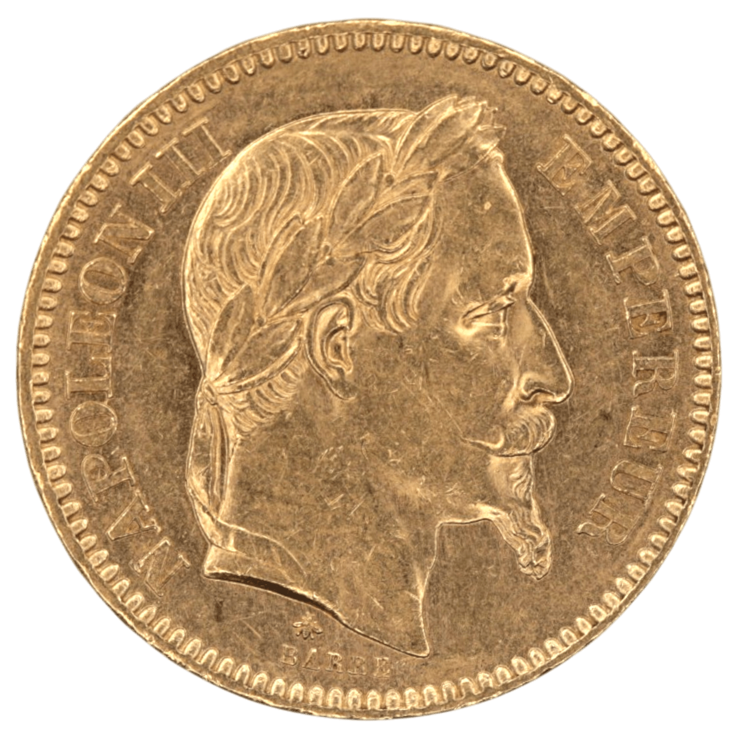 フランス 20フラン金貨 1864年 パリ鋳 ナポレオン3世 有冠 - NJ BUYER'S MARKETPLACE