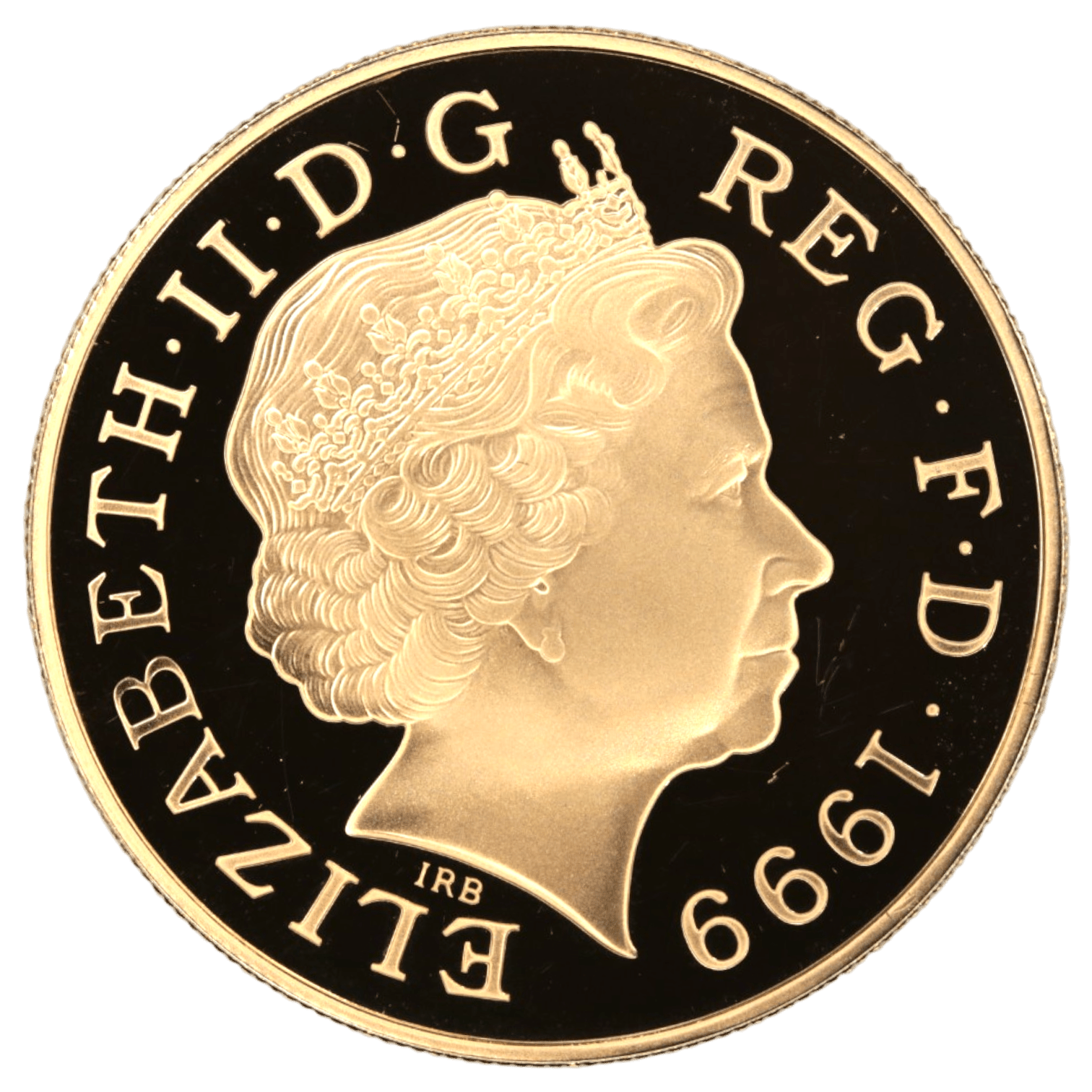 イギリス 5ポンド金貨 1999年 ロンドン鋳 ダイアナ追悼 - NJ BUYER'S MARKETPLACE