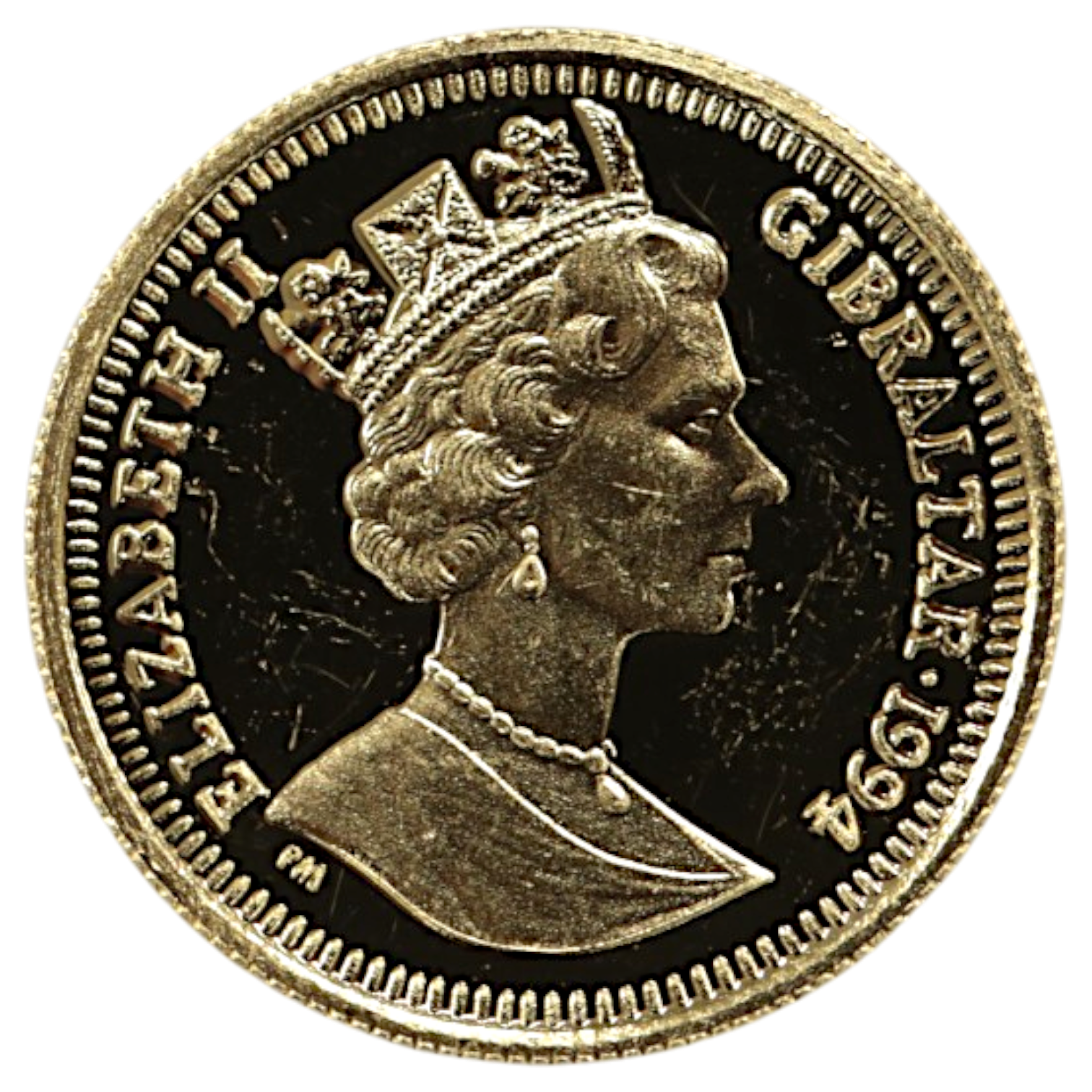 ジブラルタル 1/10クラウン金貨 1994年 ポブジョイ鋳 ピーターラビットと母と妹たち