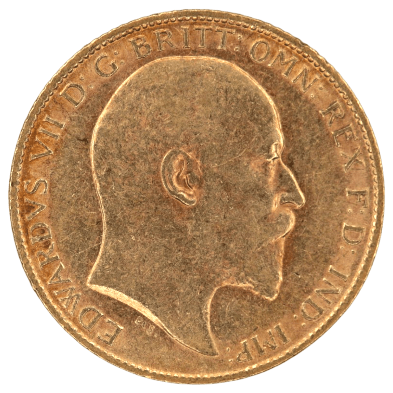 イギリス ソヴリン金貨 1905年 ロンドン鋳 エドワード7世 聖ジョージの竜退治 - NJ BUYER'S MARKETPLACE