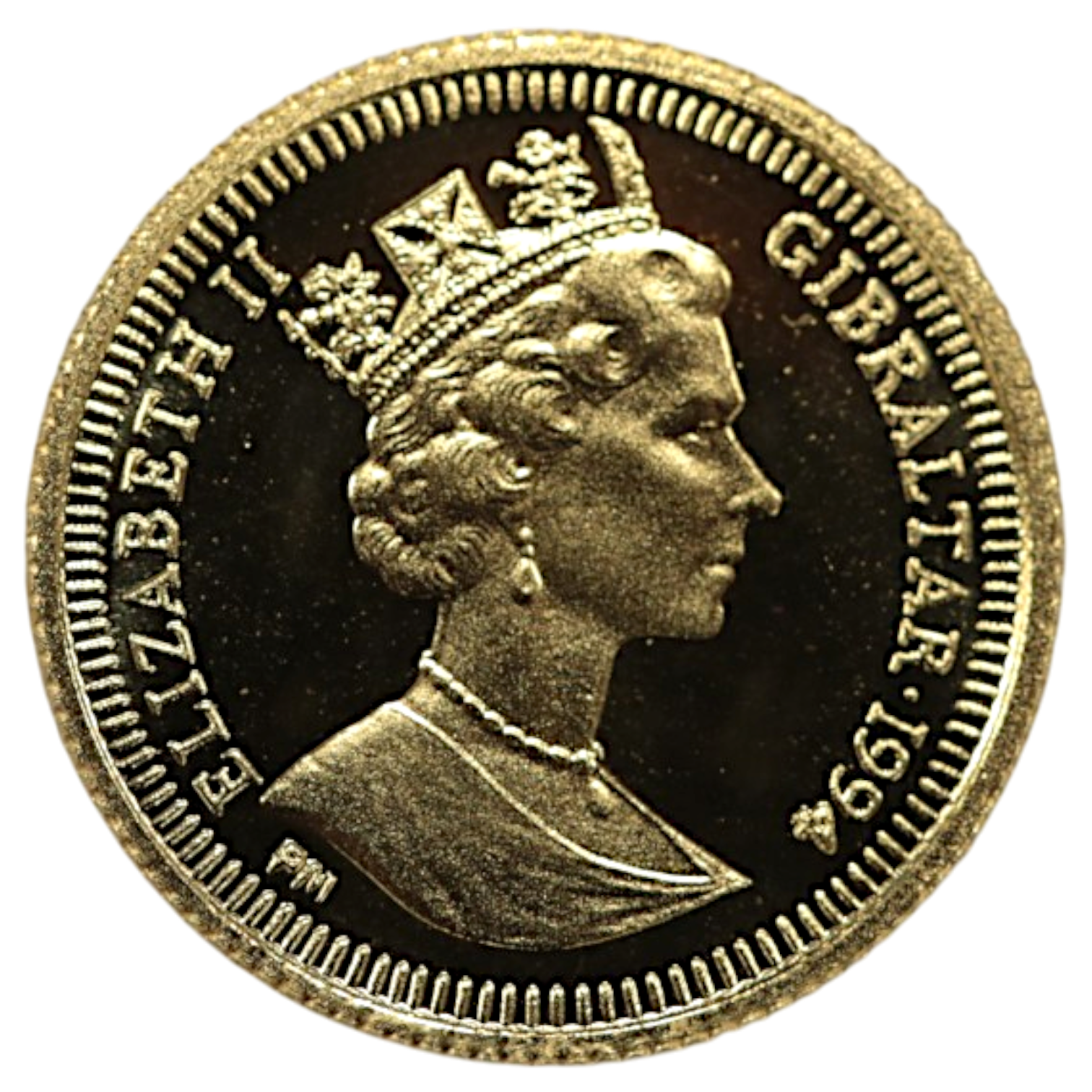 ジブラルタル 1/25クラウン金貨 1994年 ポブジョイ鋳 ピーターラビットと母と妹たち