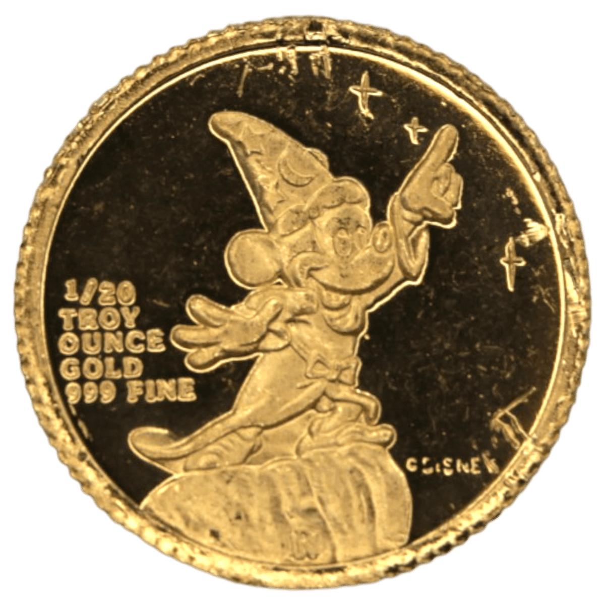 ディズニー 1/20オンス金メダル ミッキーマウス - NJ BUYER'S MARKETPLACE