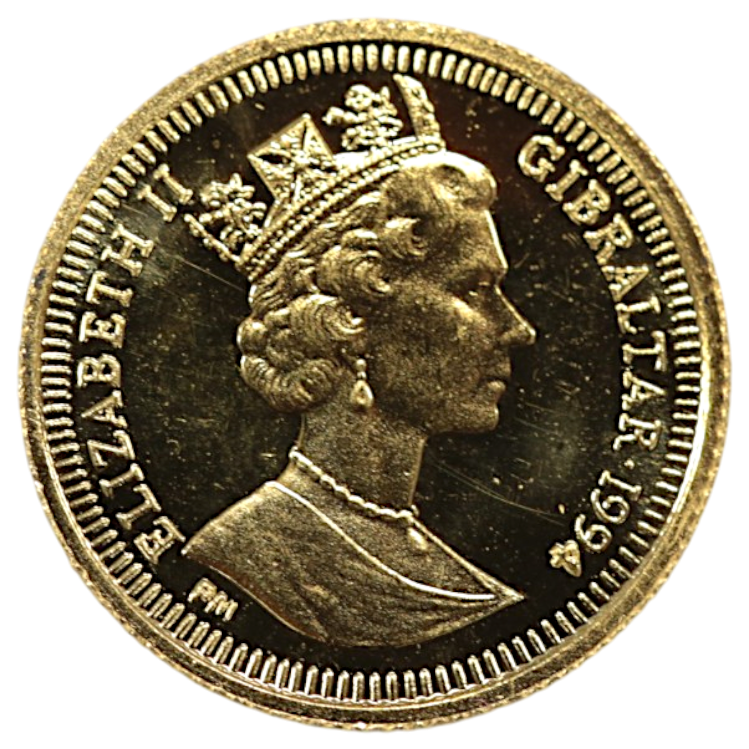 ジブラルタル 1/25クラウン金貨 1994年 ポブジョイ鋳 ピーターラビットと母と妹たち