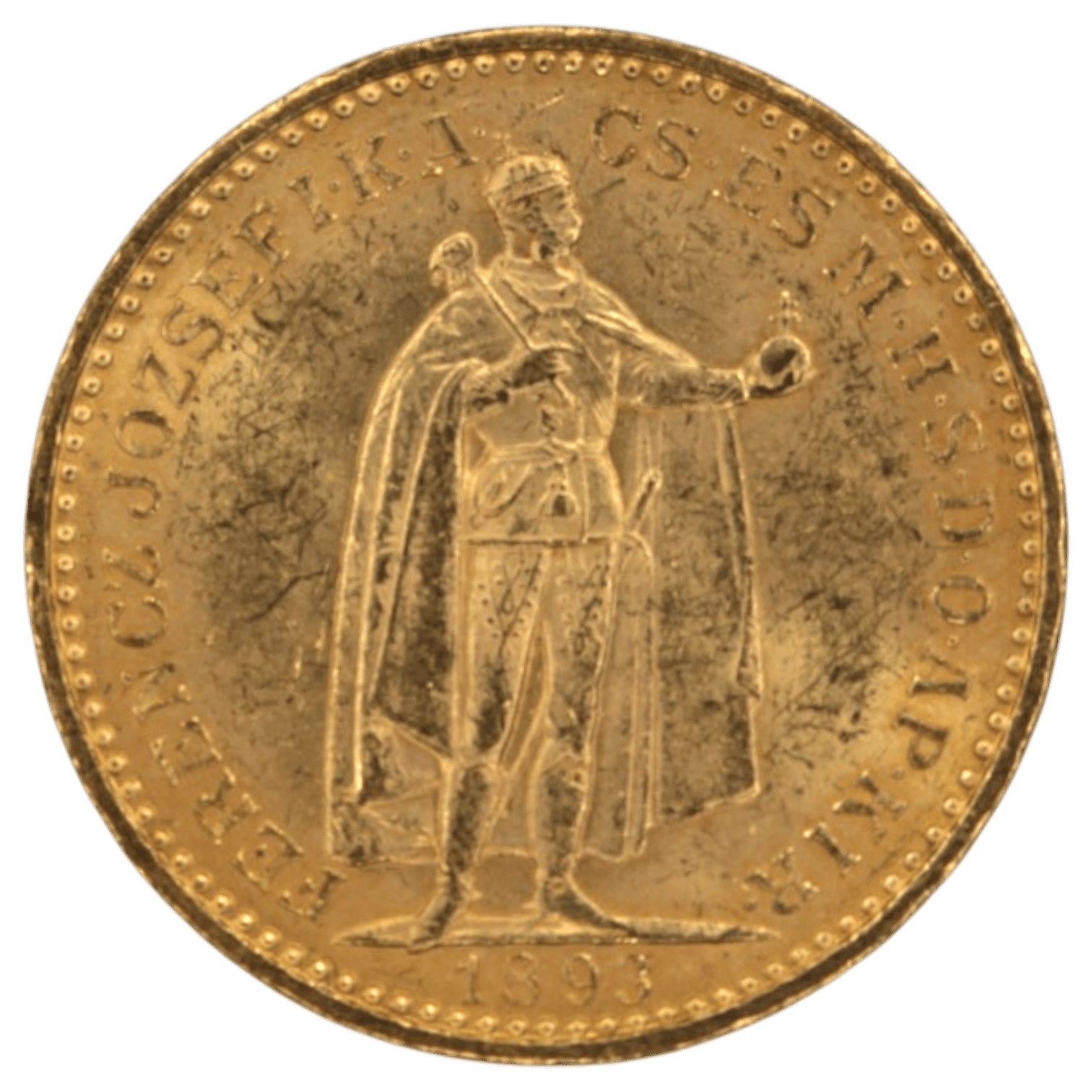 ハンガリー 20コロナ金貨 1893年 クロムニツァ鋳 フランツ・ヨーゼフ1世 - NJ BUYER'S MARKETPLACE