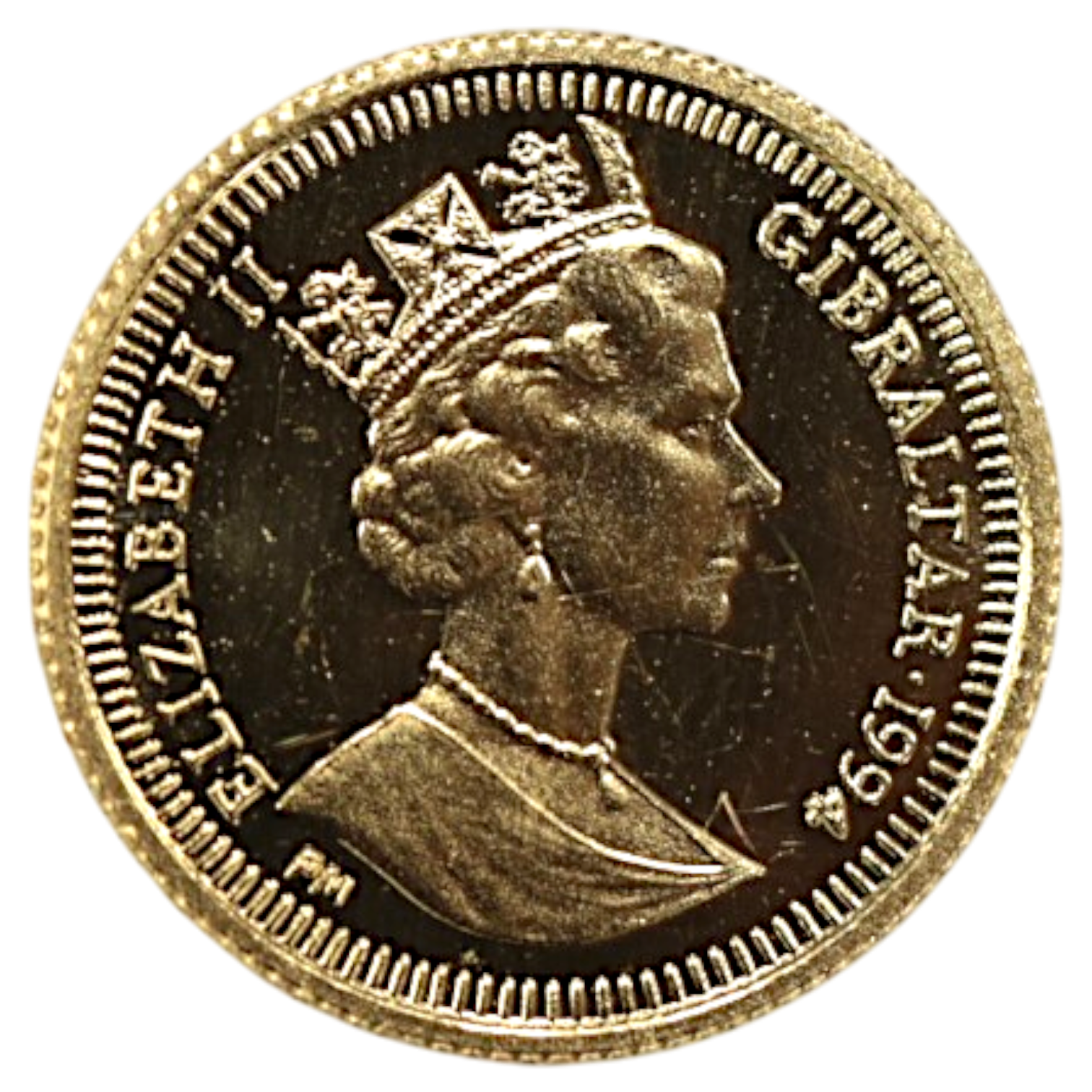 ジブラルタル 1/25クラウン金貨 1994年 ポブジョイ鋳 ピーターラビットと母と妹たち