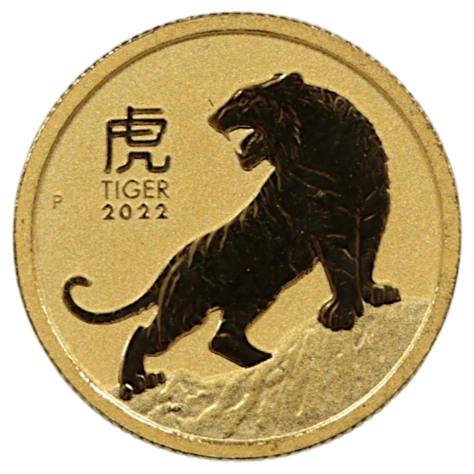 オーストラリア 15ドル金貨 2022年 パース鋳 干支 虎