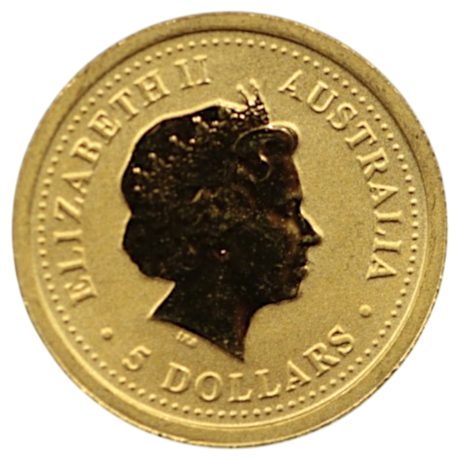オーストラリア 5ドル金貨 2004年 パース鋳 干支 猿
