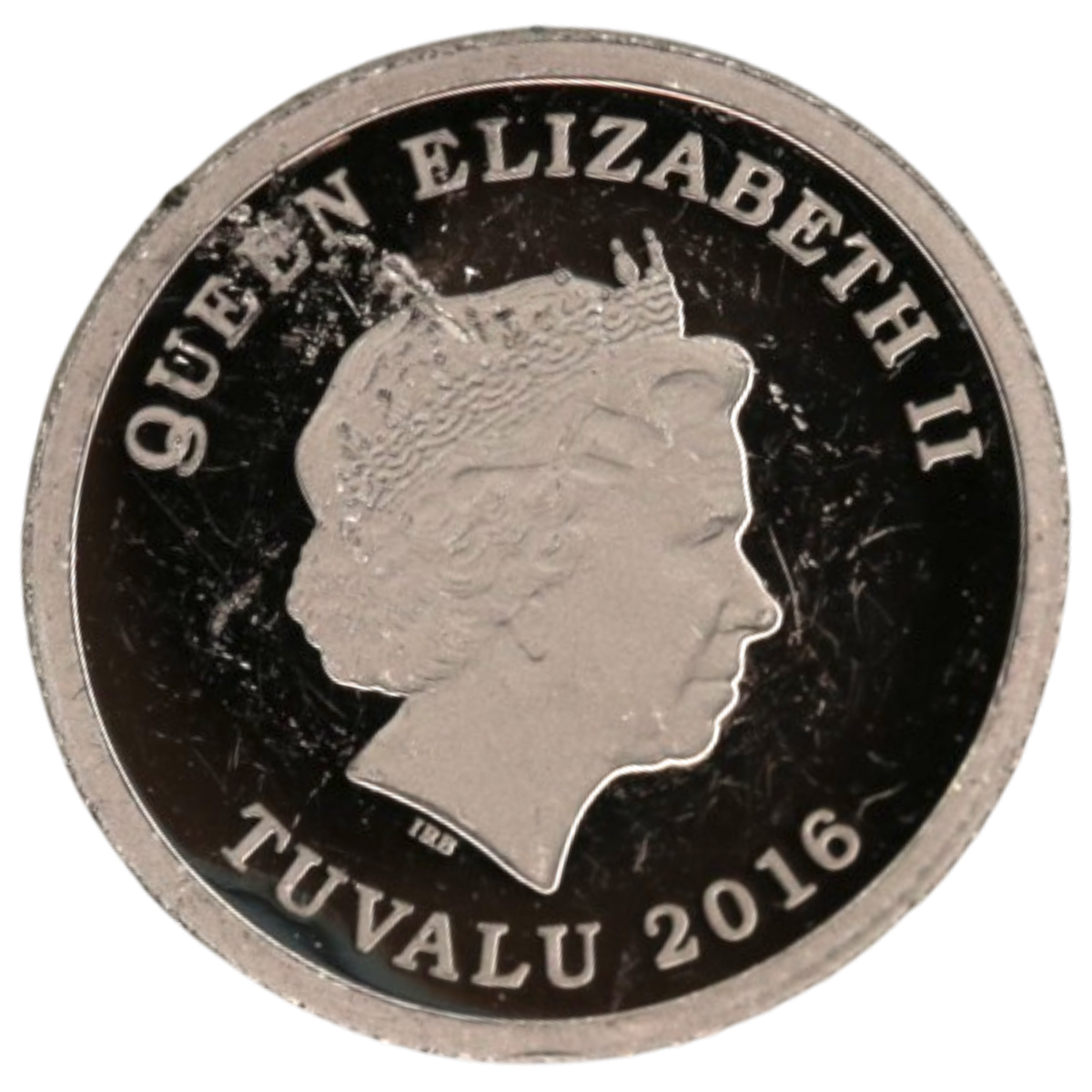 ツバル 3ドルプラチナ貨 2016年 パース鋳 ホース
