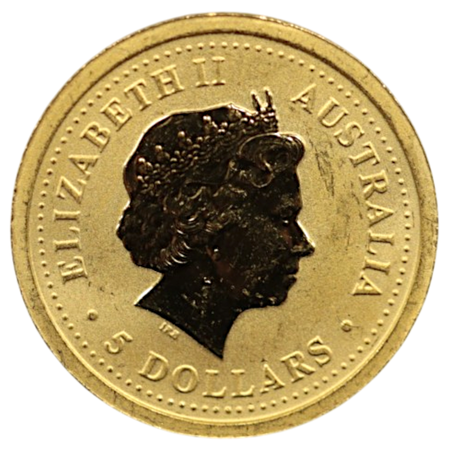 オーストラリア 5ドル金貨 2003年 パース鋳 干支 羊