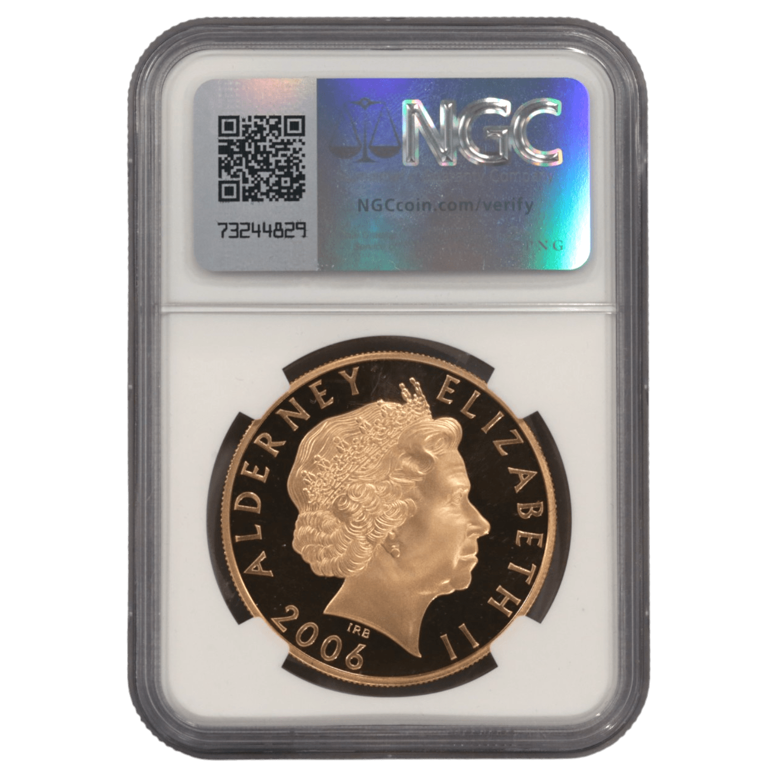イギリス 5ポンド金貨 2006年 ロンドン鋳 エリザベス2世 生誕80周年 NGC PF69UC - NJ BUYER'S MARKETPLACE