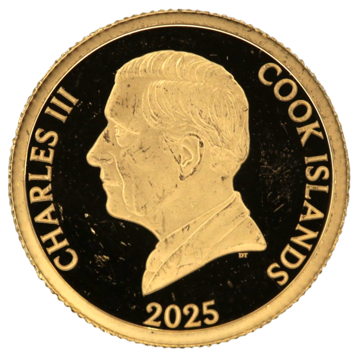クック島 10ドル金貨 2025年 クローバー