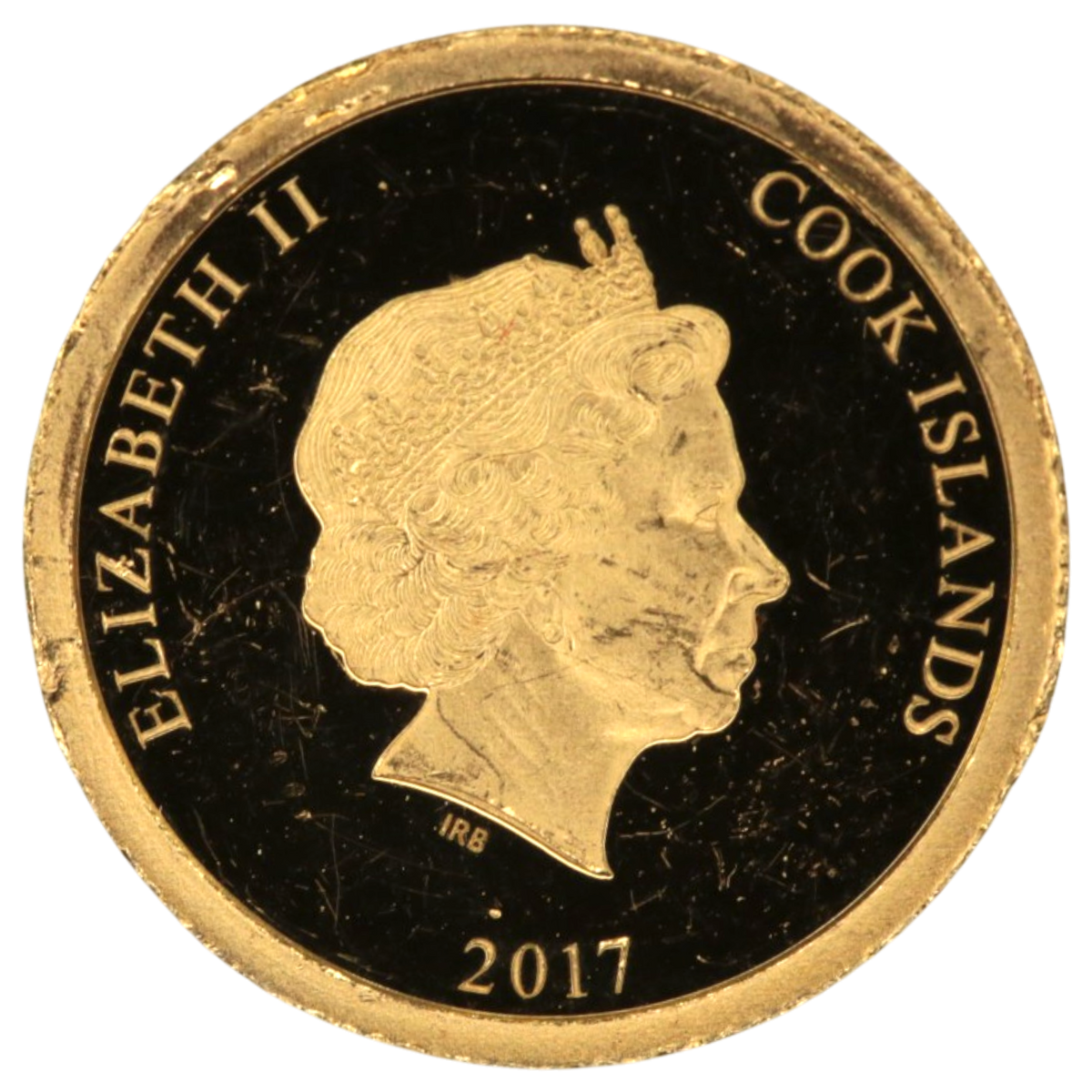 クック島 10ドル金貨 2017年 パンダ
