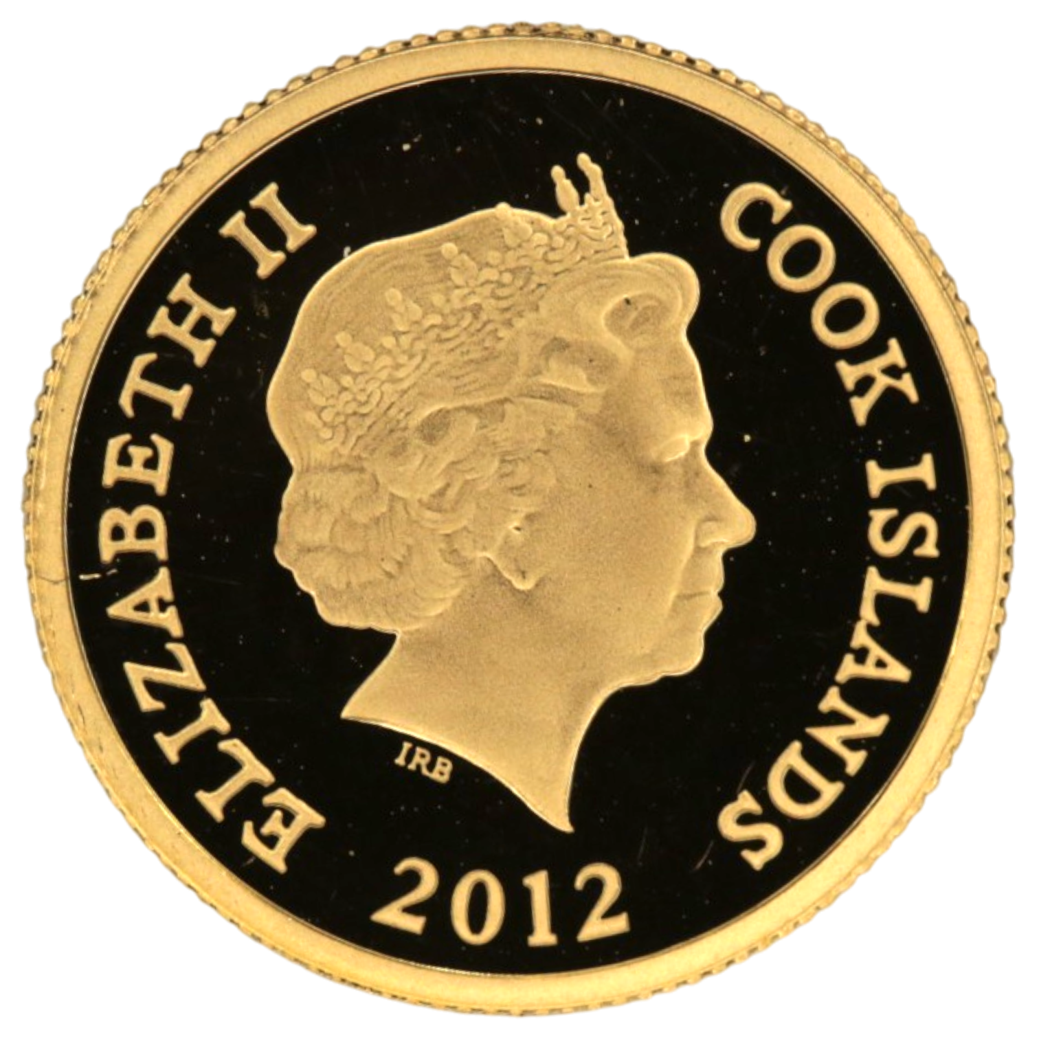 クック島 5ドル金貨 2012年 くま