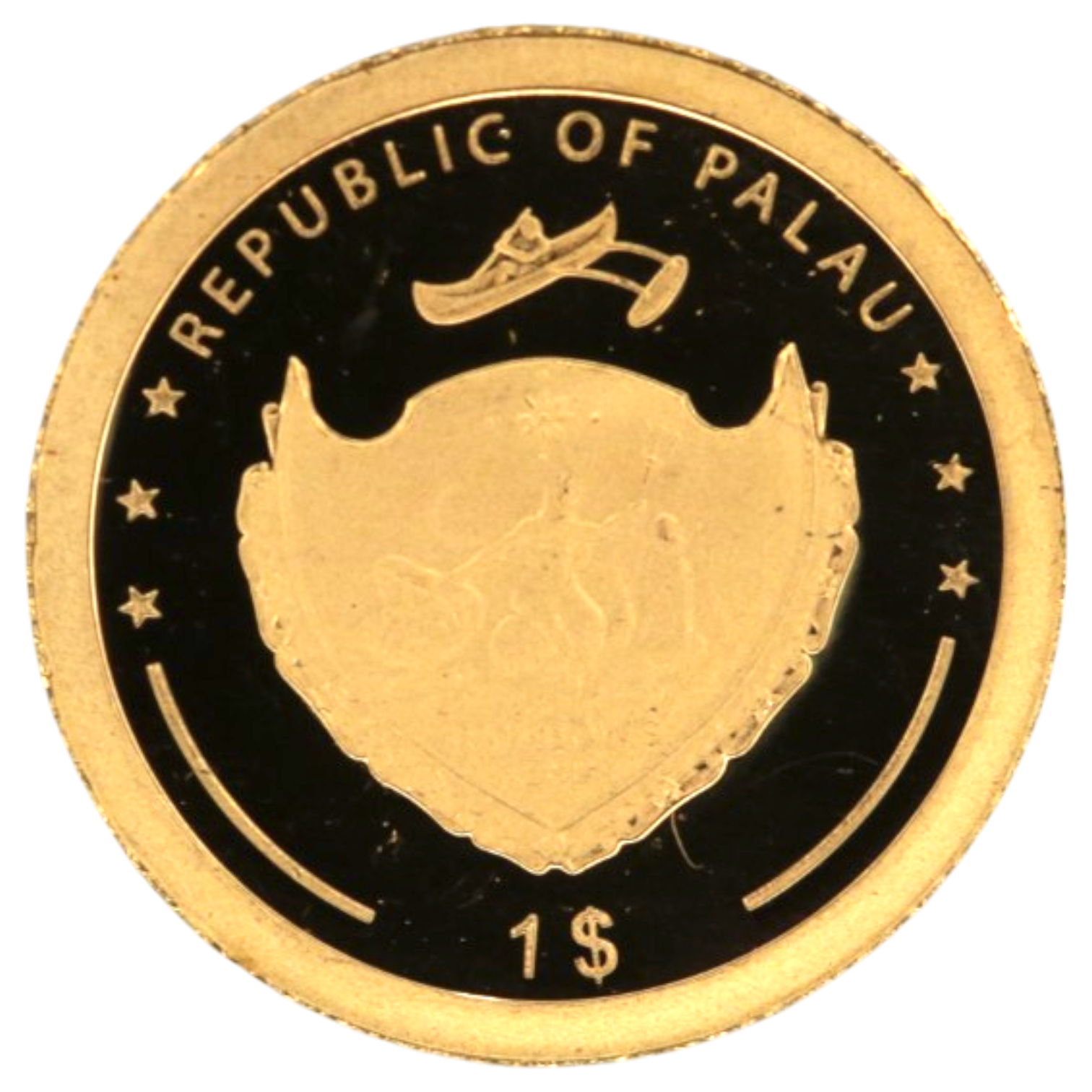 パラオ 1ドル金貨 2013年 ヒストリック・ミーティング