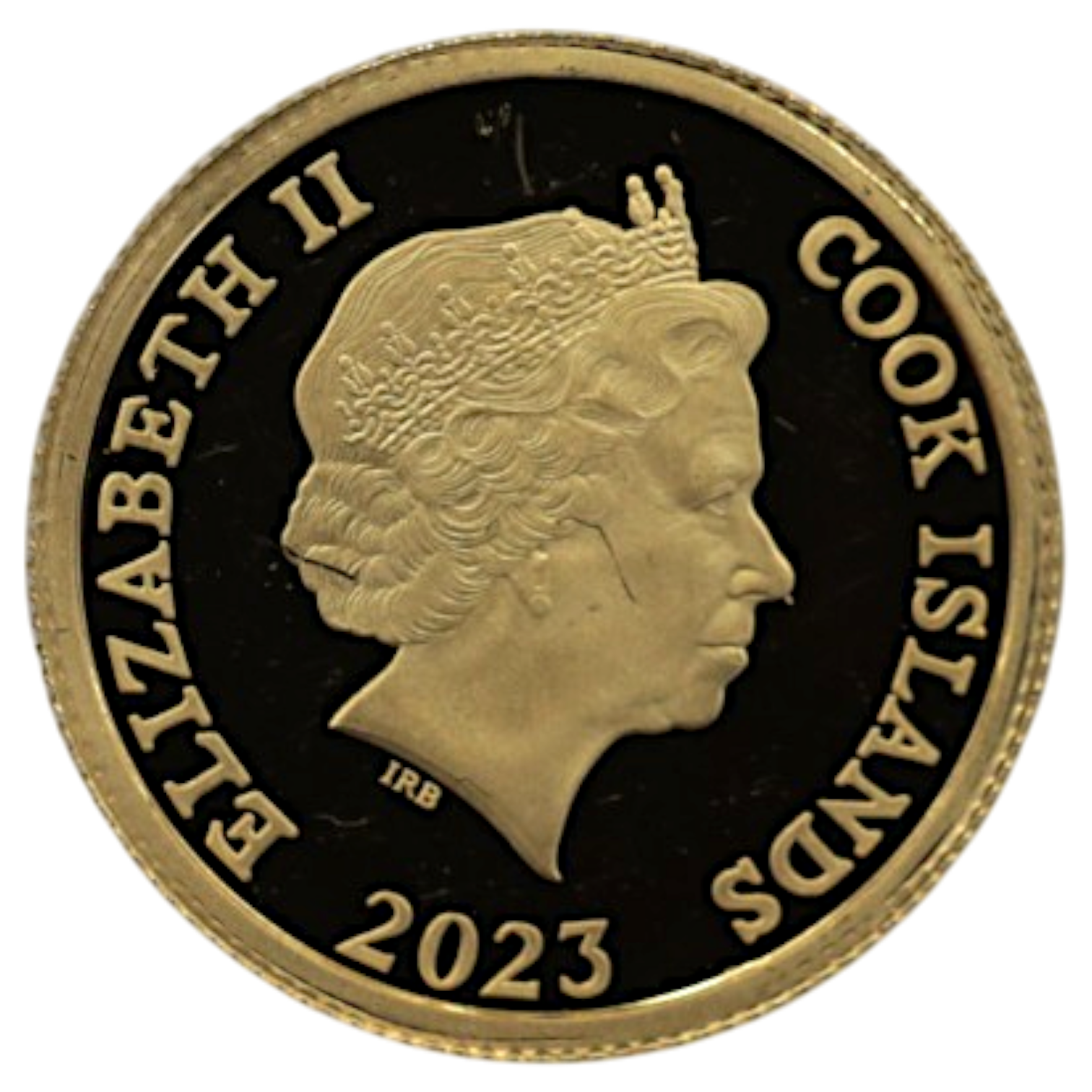 クック島 10ドル金貨 2023年 イーグル エリザベス2世