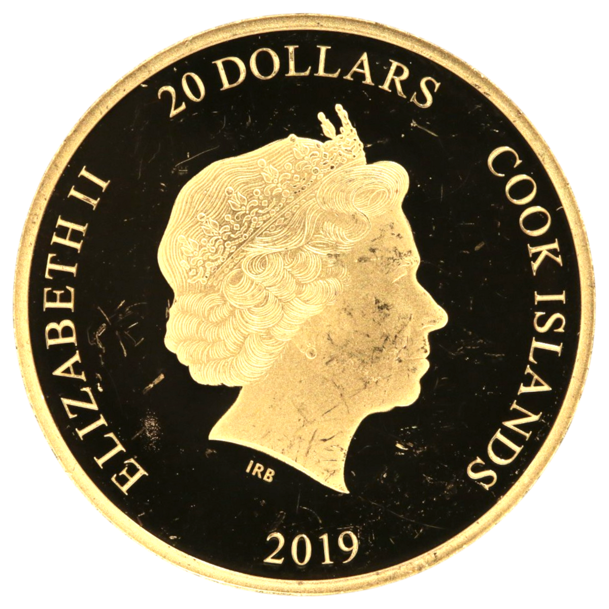 クック島 20ドル金貨 2019年