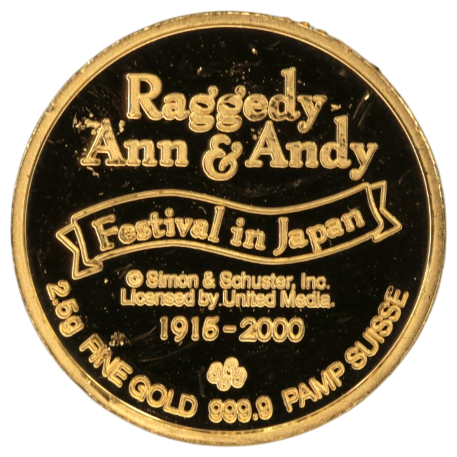 Au Medal Ann&Andy