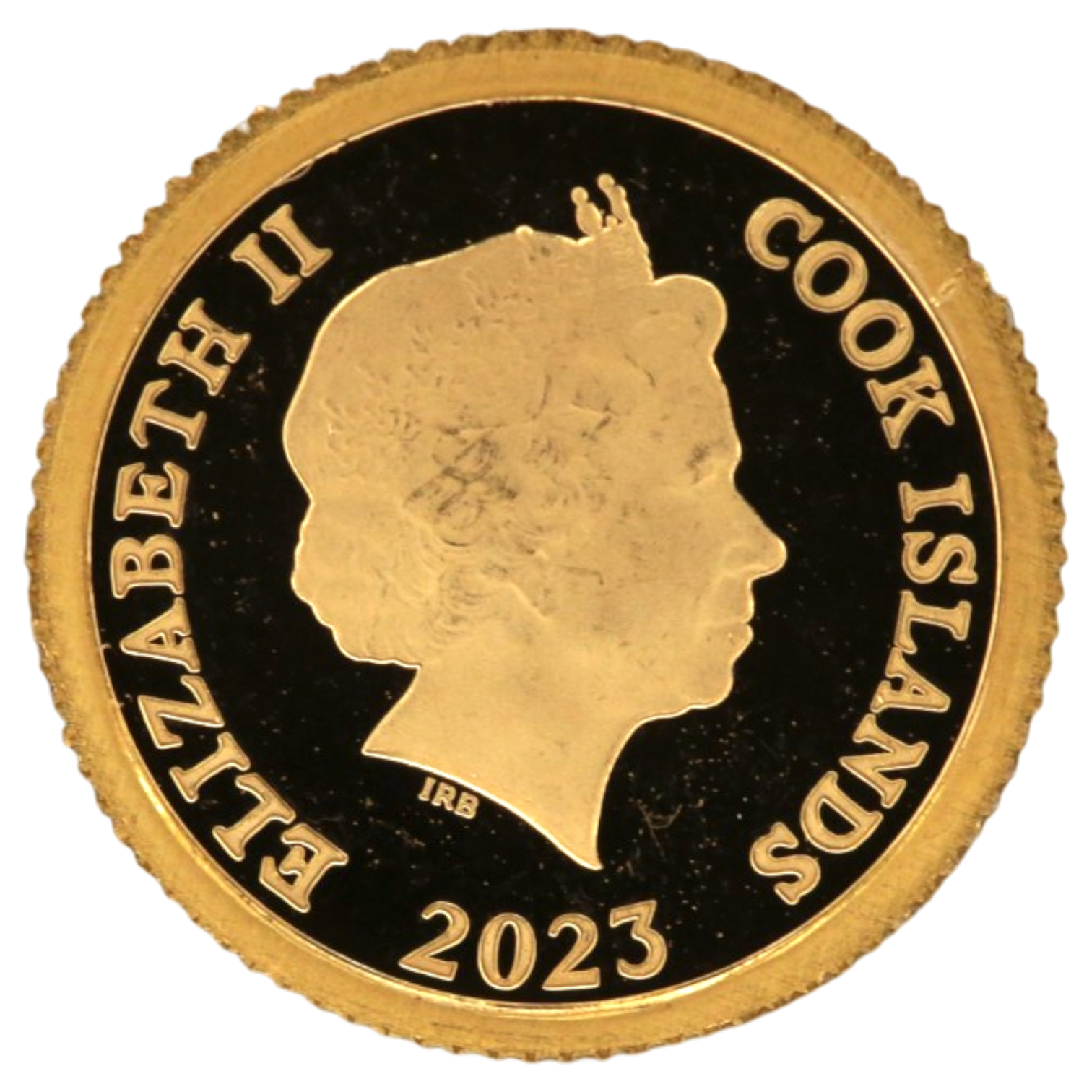 クック島 5ドル金貨 2023年 薔薇