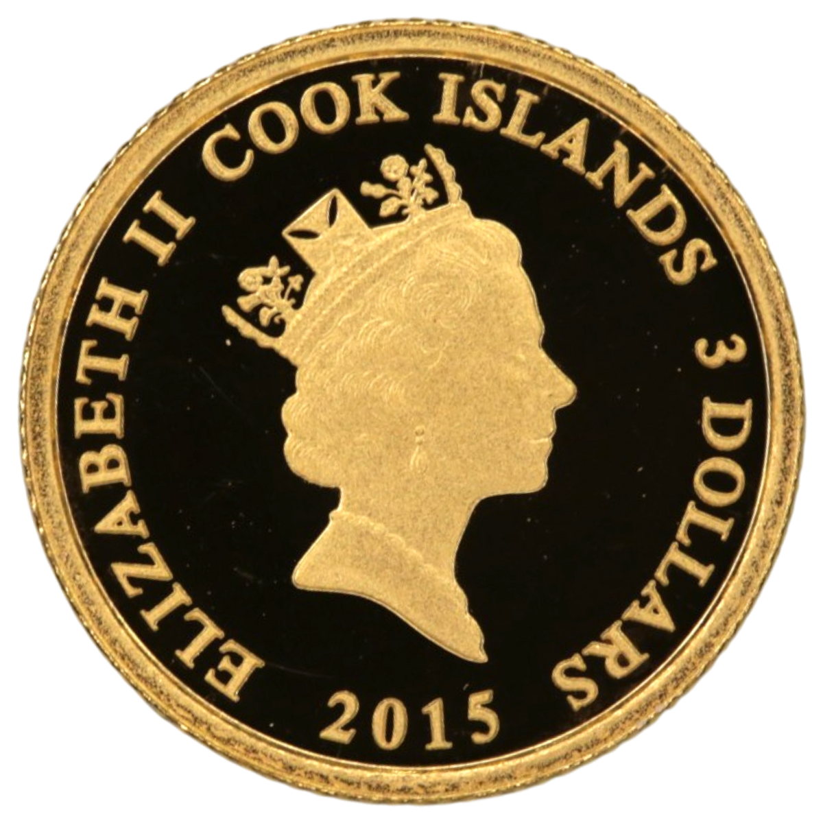 クック島 3ドル 2015年 スヌーピー