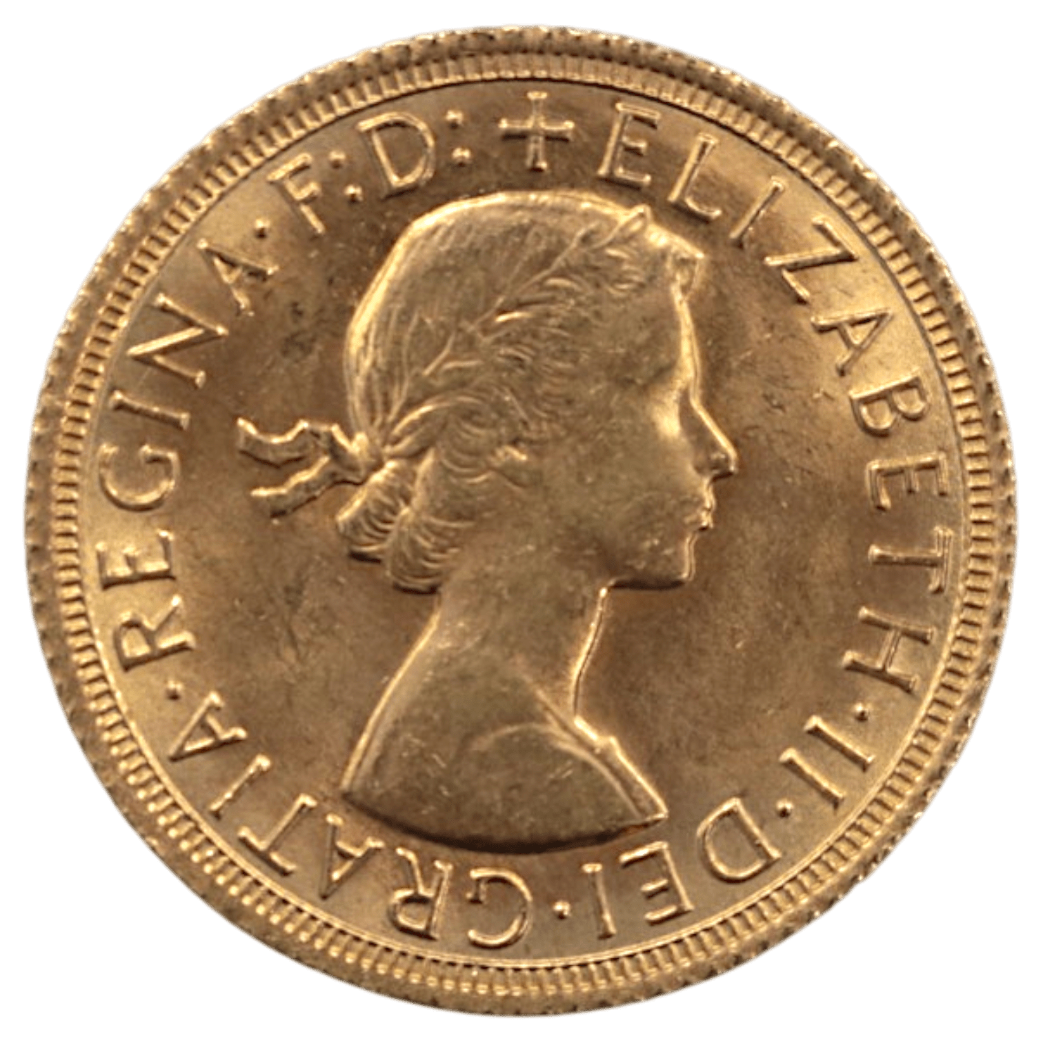 イギリス ソブリン金貨 1968年 ロンドン鋳 エリザベス2世 ヤングヘッド - NJ BUYER'S MARKETPLACE