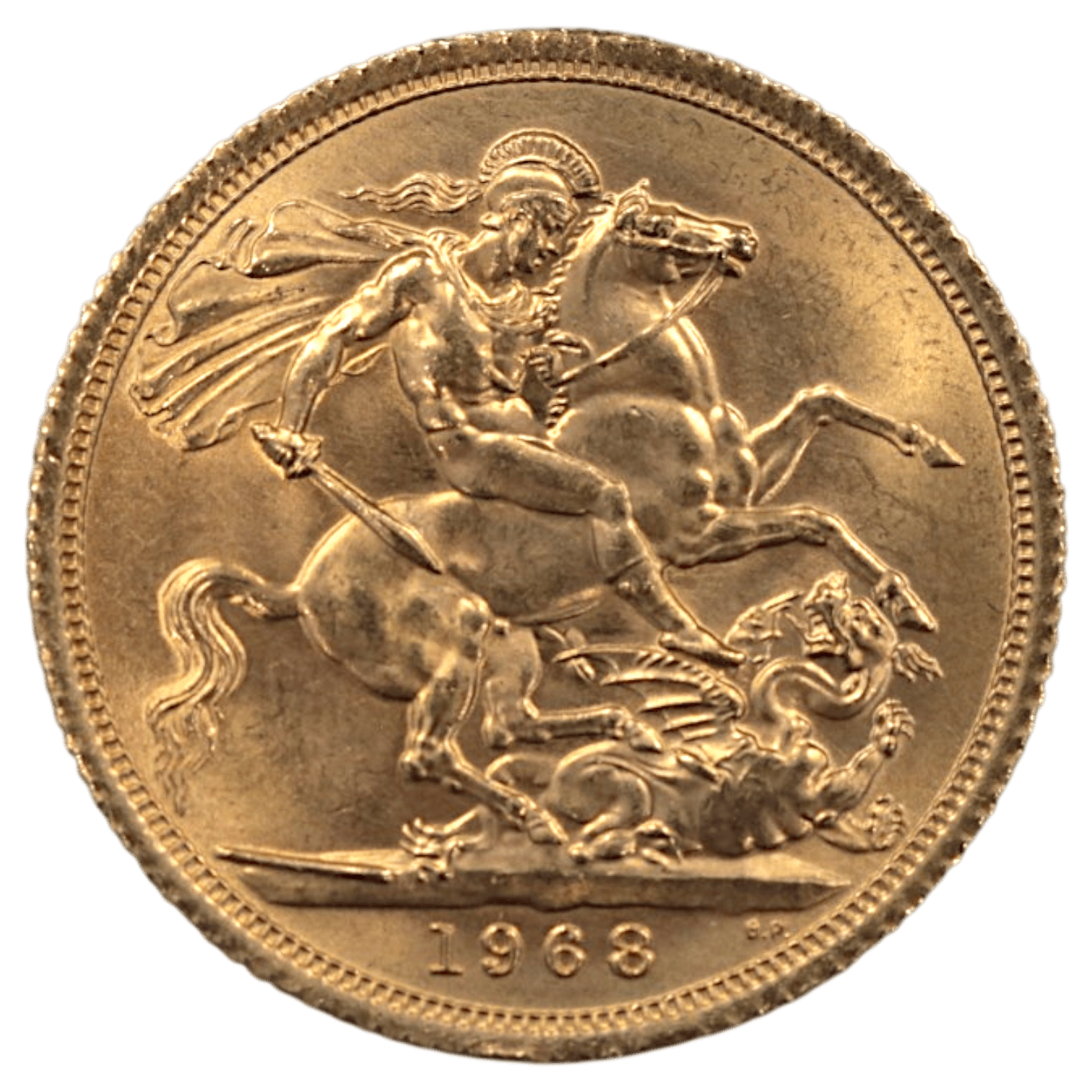イギリス ソブリン金貨 1968年 ロンドン鋳 エリザベス2世 ヤングヘッド - NJ BUYER'S MARKETPLACE