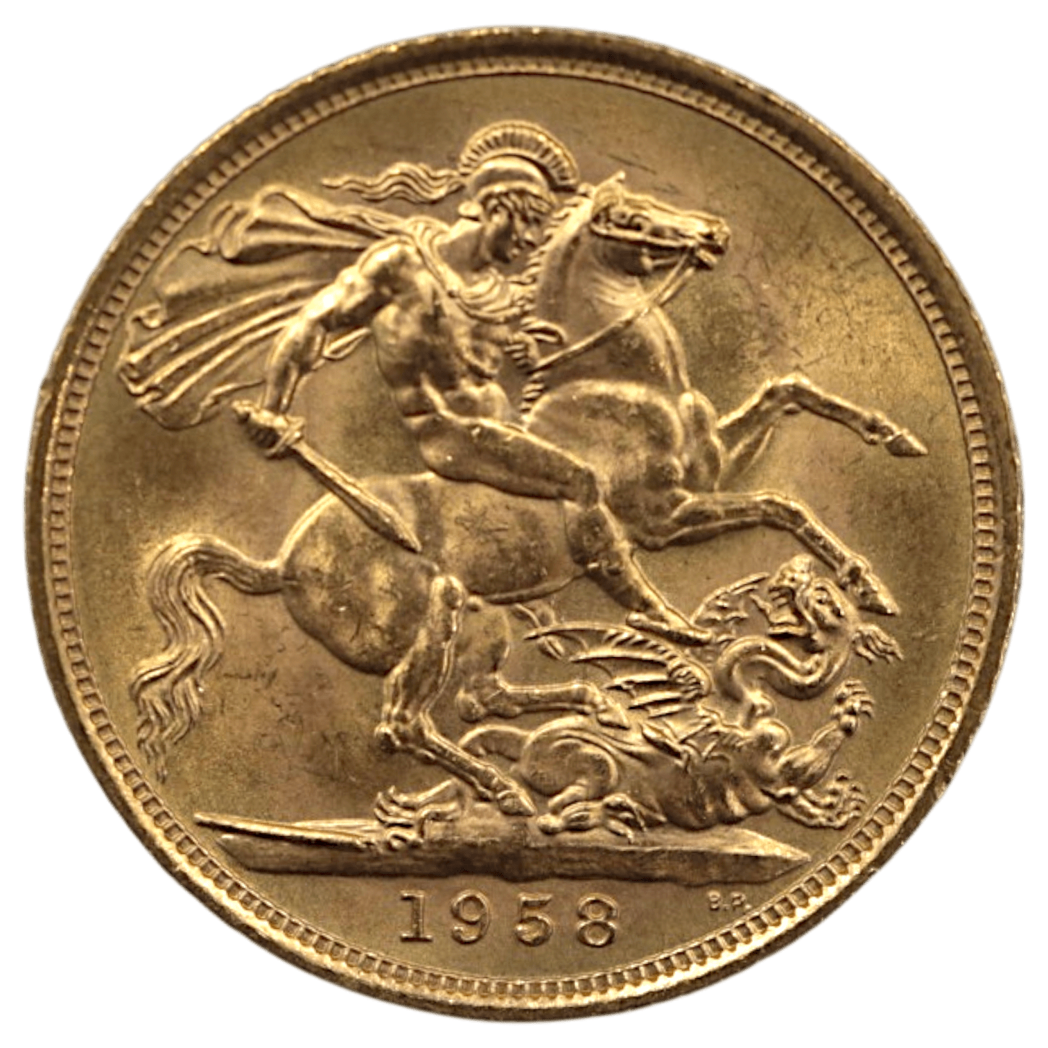 イギリス ソブリン金貨 1968年 ロンドン鋳 エリザベス2世 ヤングヘッド - NJ BUYER'S MARKETPLACE