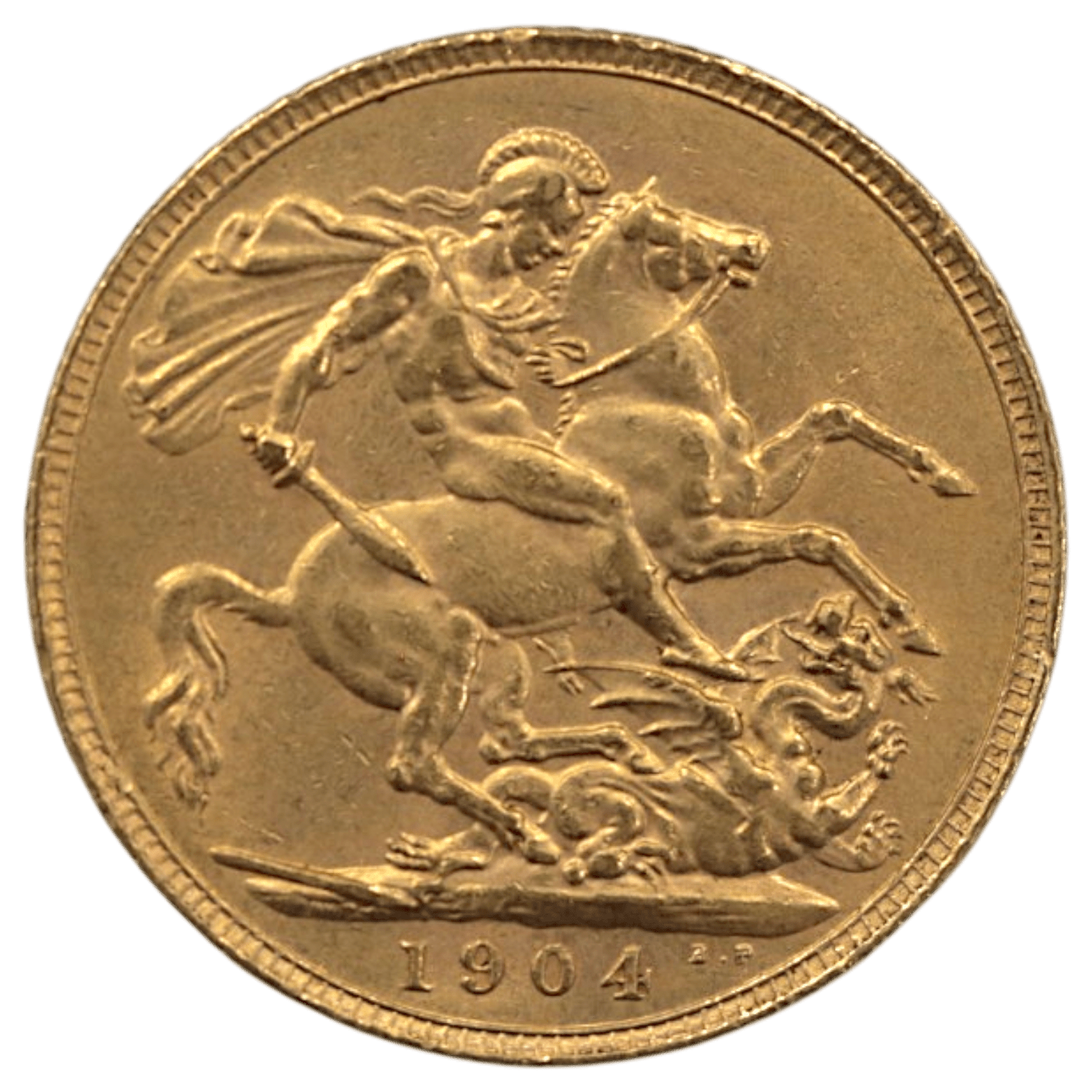 イギリス ソブリン金貨 1904年 ロンドン鋳 エドワード7世 - NJ BUYER'S MARKETPLACE