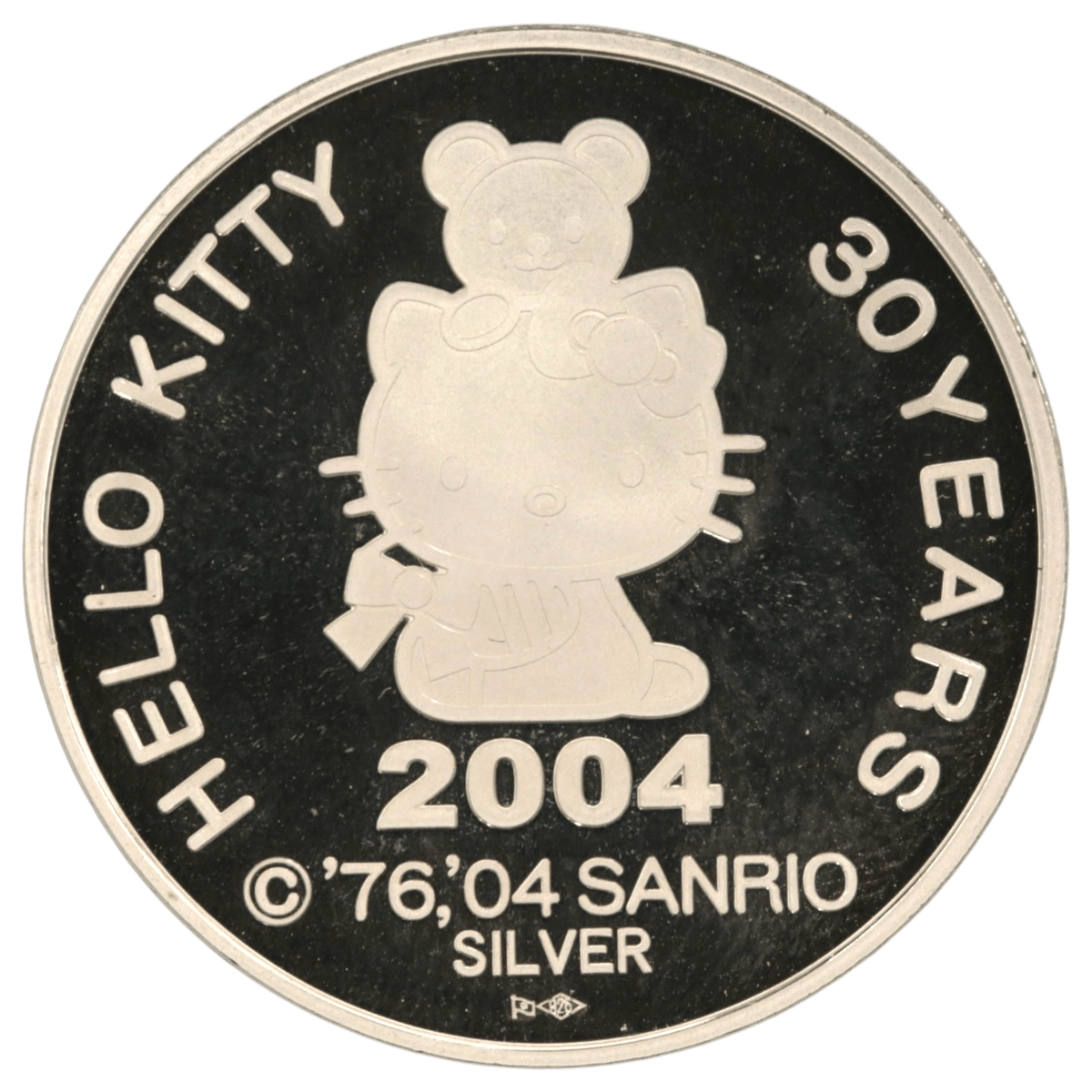 サンリオ 銀メダル 2004年 ハローキティ 誕生30周年 - NJ BUYER'S MARKETPLACE