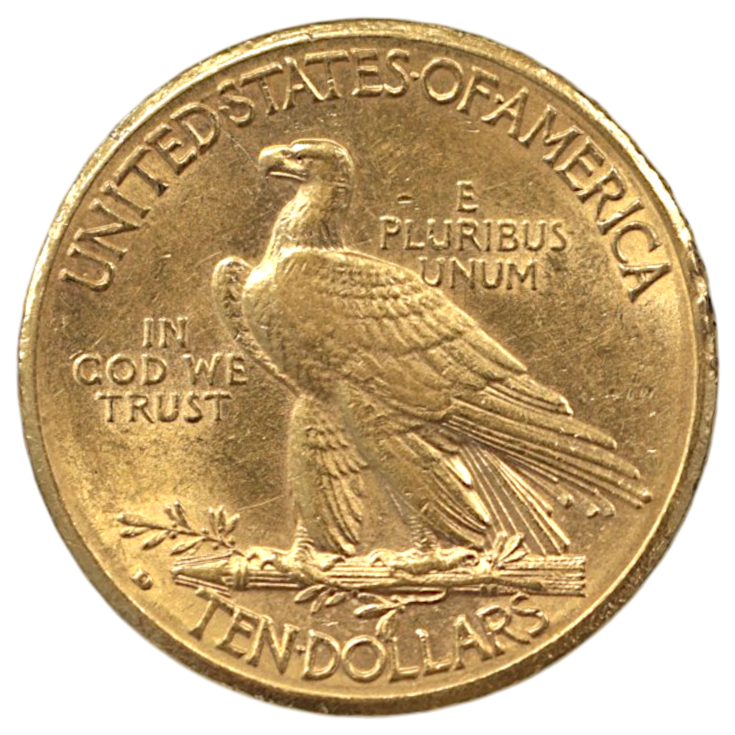 アメリカ 10ドル金貨 1910年 デンバー鋳 インディアン