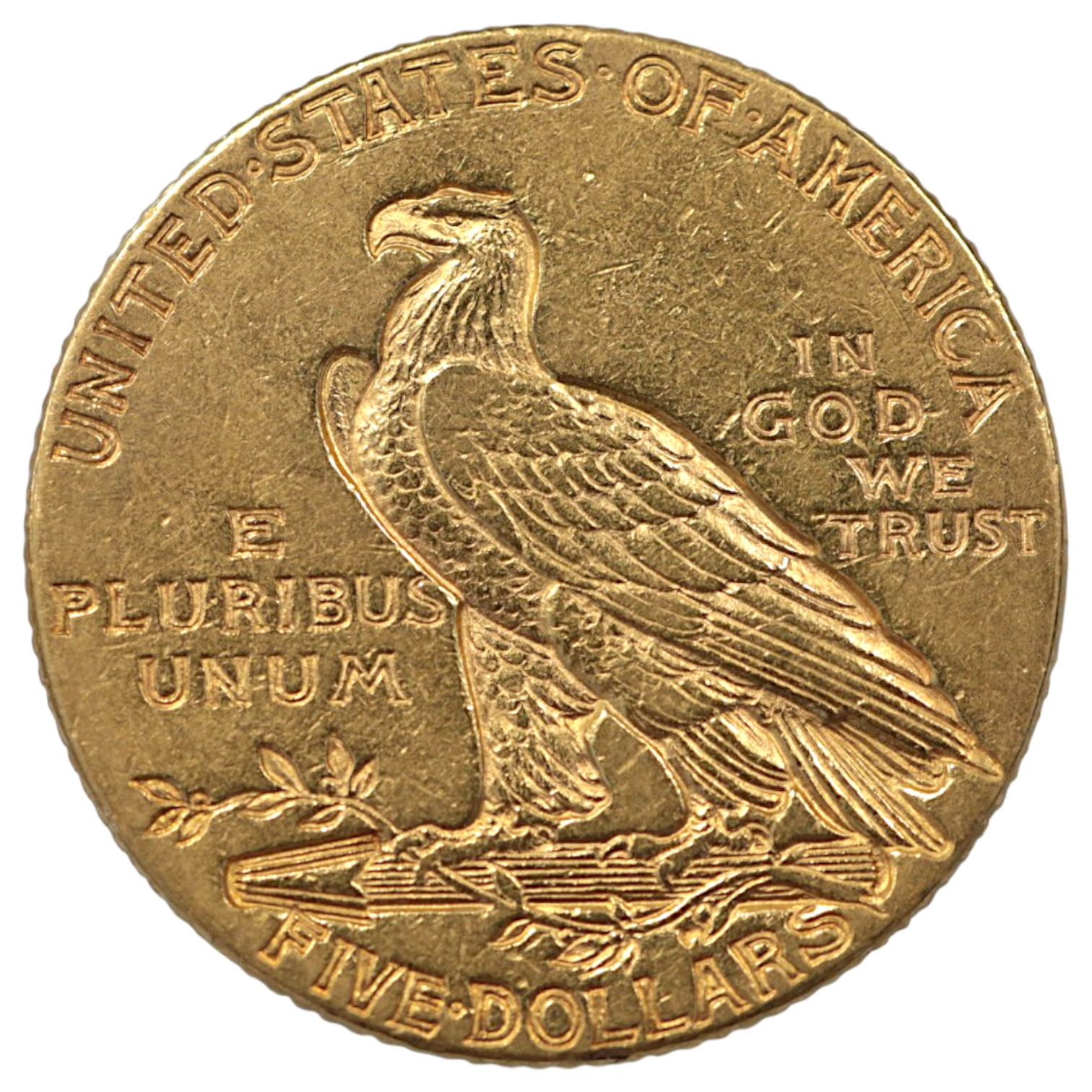 アメリカ 5ドル金貨 1909年 フィラデルフィア鋳 インディアン