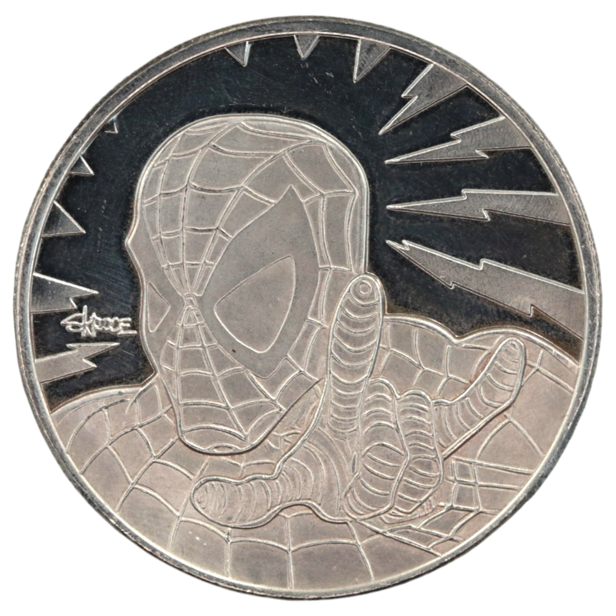 マーベル 1オンス銀メダル ハイランドミント スパイダーマン ゴブリン