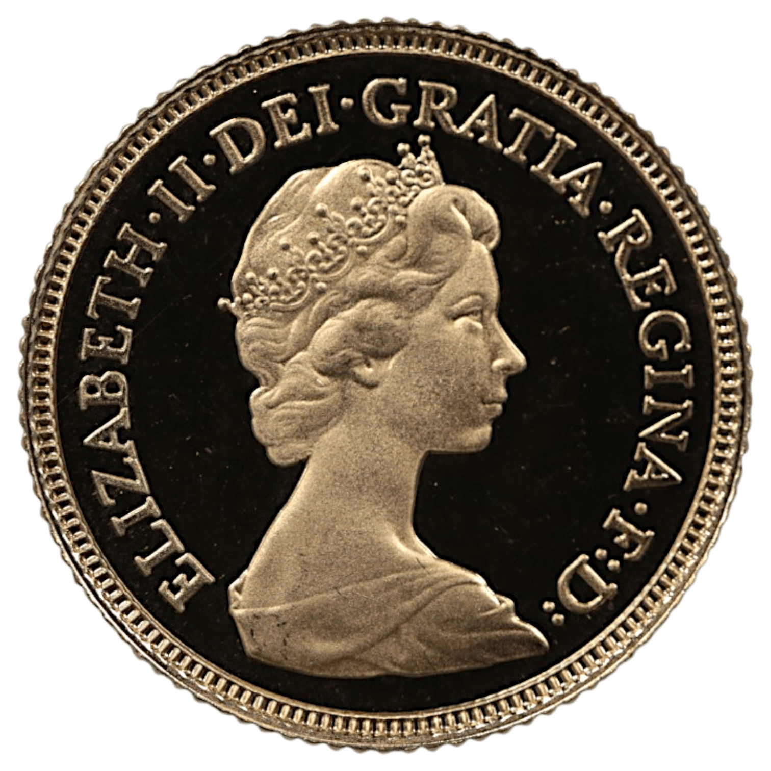 イギリス 1/2ソヴリン金貨 1980年 ロンドン鋳 エリザベス2世 プルーフ - NJ BUYER'S MARKETPLACE