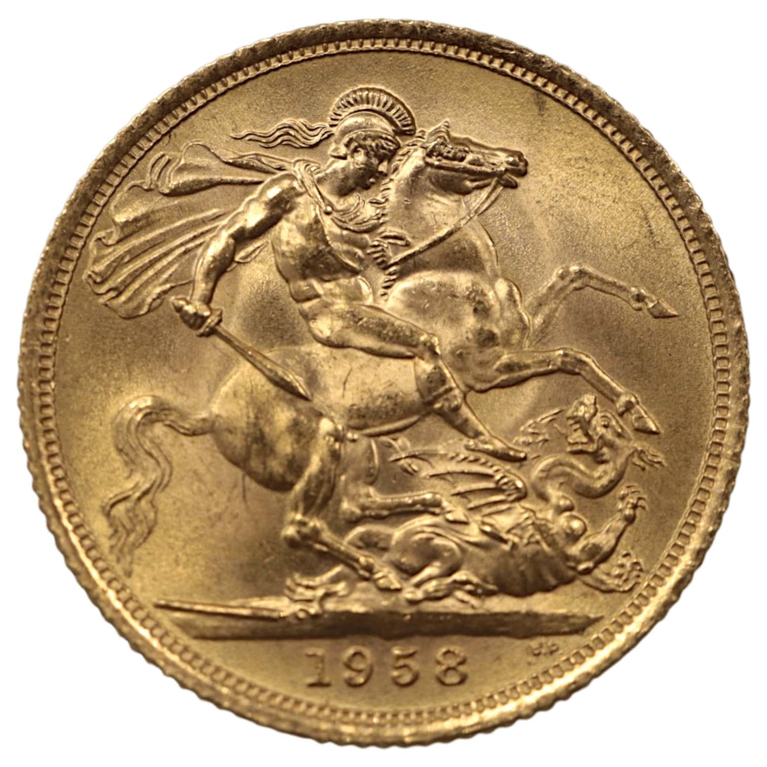イギリス ソヴリン金貨 1968年 ロンドン鋳 エリザベス2世 ヤングヘッド - NJ BUYER'S MARKETPLACE
